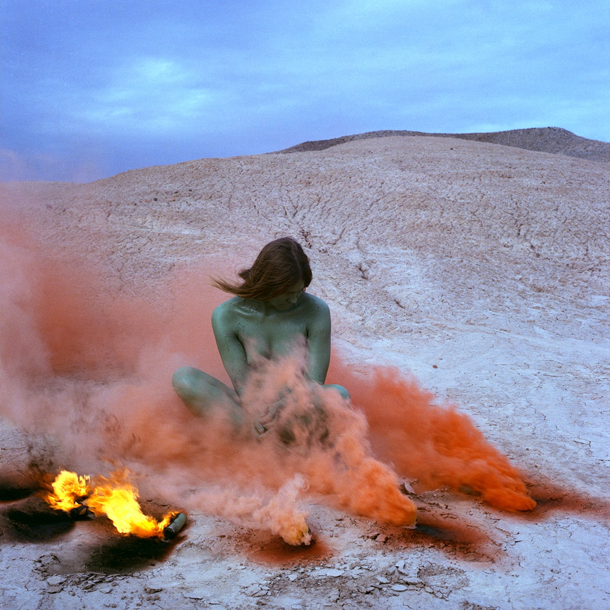 Judy Chicago, Immolation, 1972. Courtesy of the artist, Salon 94, New York and Jessica Silverman Gallery, San Francisco.