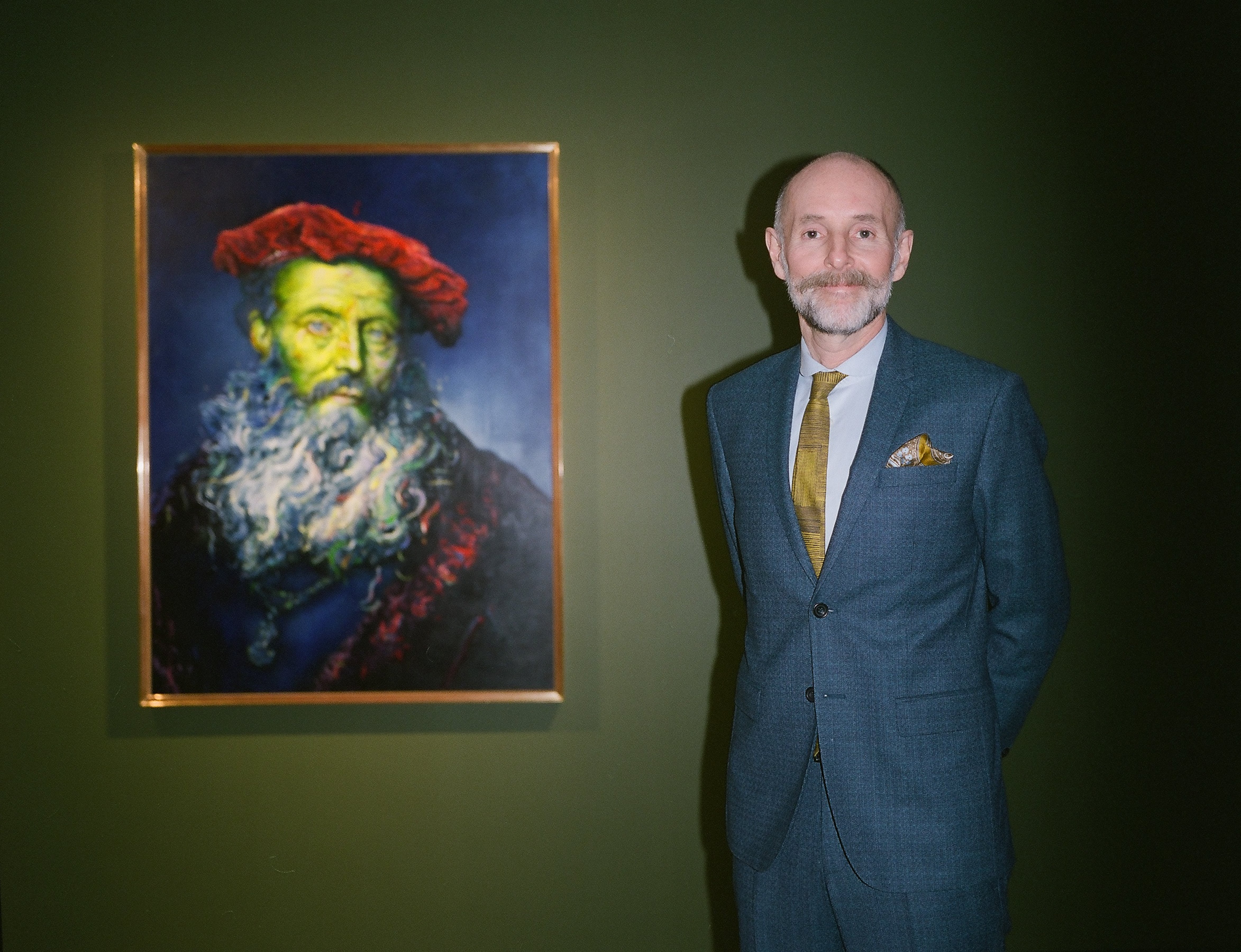 Glenn Brown, CBE hosts unique fundraising event for the Contemporary Art Society, raising over £130,000 at the inaugural event at the new Brown Collection. Image credit: Eddie Otchere