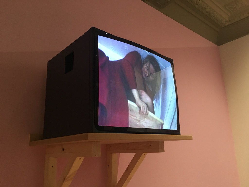 Installation view of Lucy Gunning, Climbing Around My Room, 1993. Courtesy of the artist and Greene Naftali Gallery