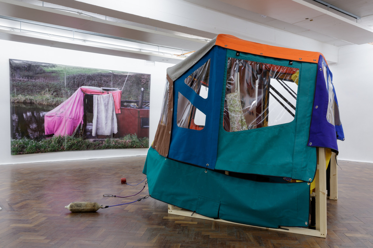 Installation view of ‘Anna Chrystal Stephens: Anorak’ at SPACE Studios. Image courtesy the artist and Space Studios
