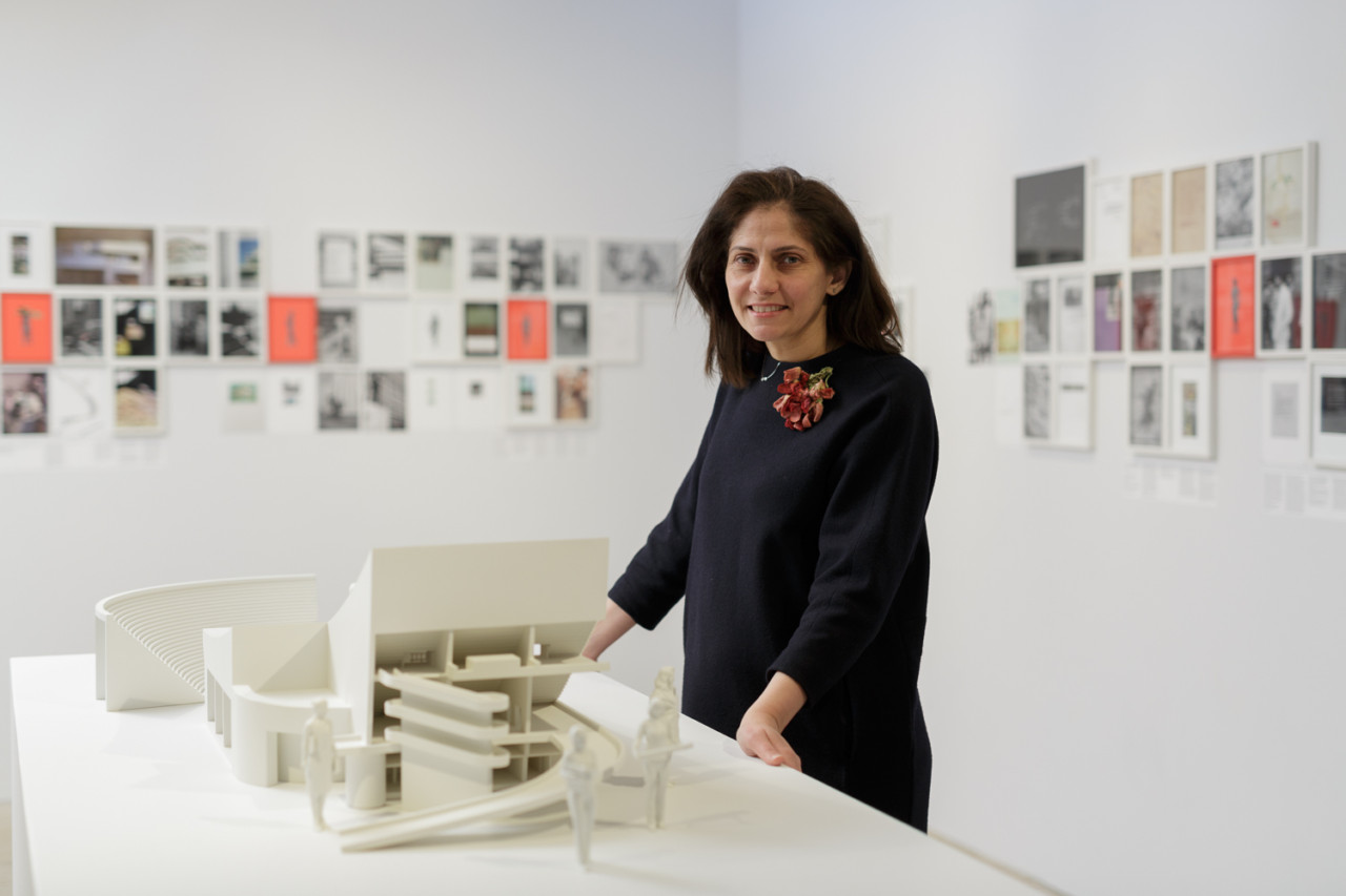 Ala Younis, Plan for Feminist Greater Baghdad exhibition installation view, 2018. Photo Tim Bowditch. Courtesy Delfina Foundation and Art Jameel