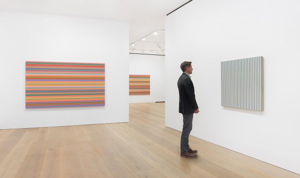 Bridget Riley, The Stripe Paintings 1961 - 2014, at David Zwirner, London