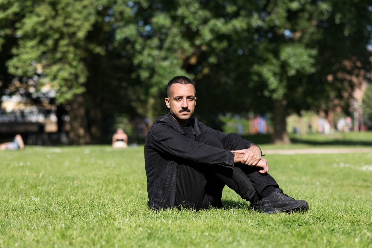 Prem Sahib in Vauxhall Park. Photo: Thierry Bal, Courtesy Art Night 2018 and the artist