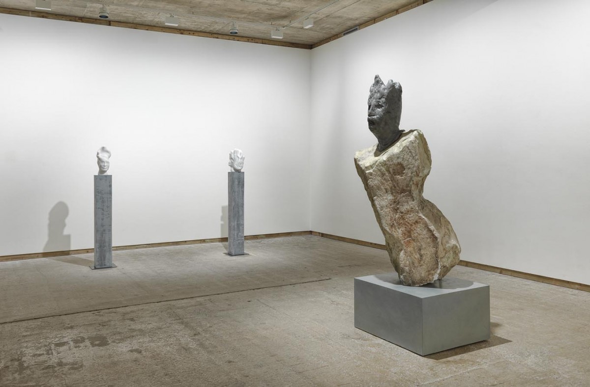 Daniel Silver, Rock Formations, installation view, Frith Street Gallery, 2015. All works courtesy the artisy and Frith Street Gallery, London. Photograph: Alex Delfanne.