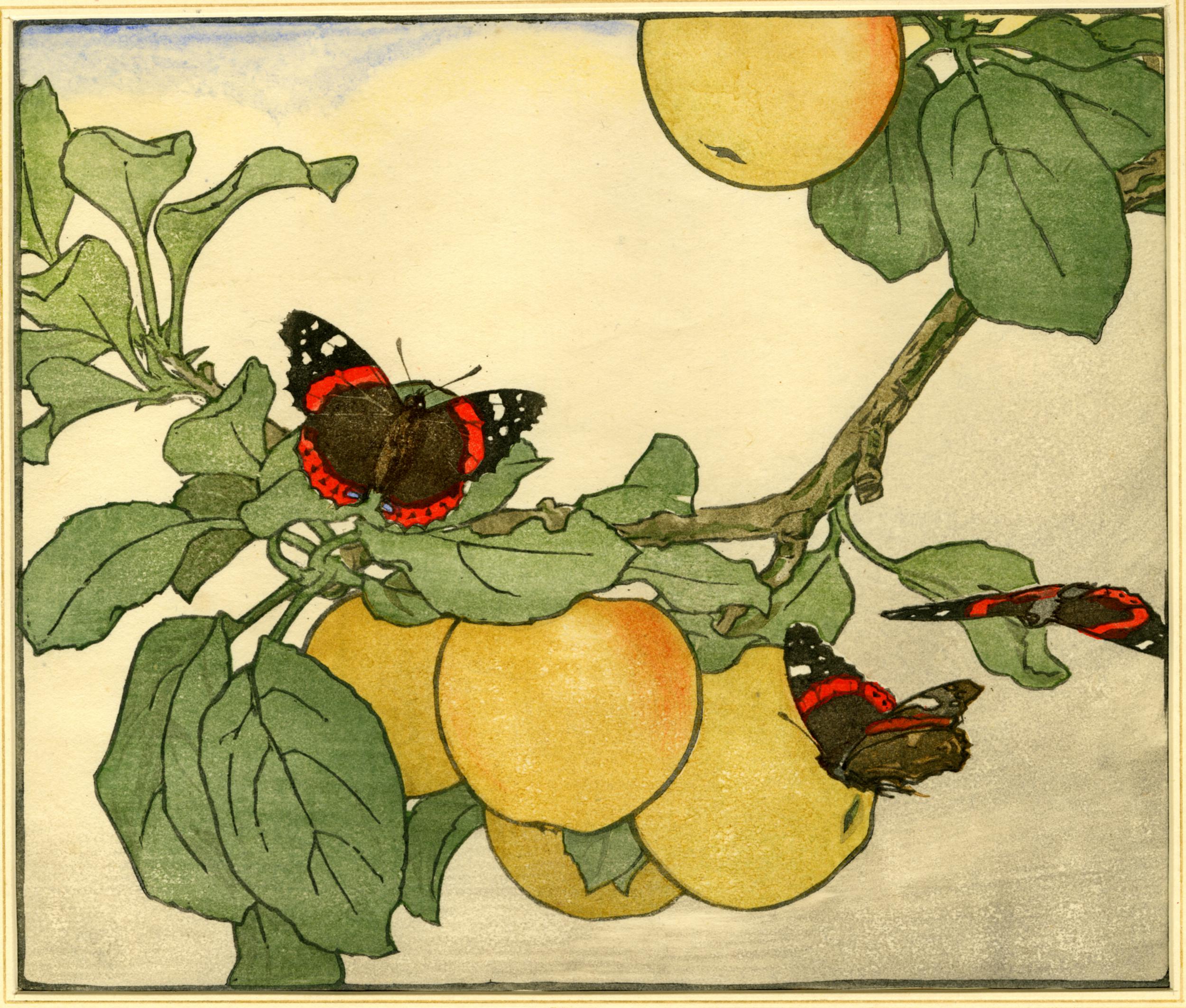 Apples and Red Admirals (1920)