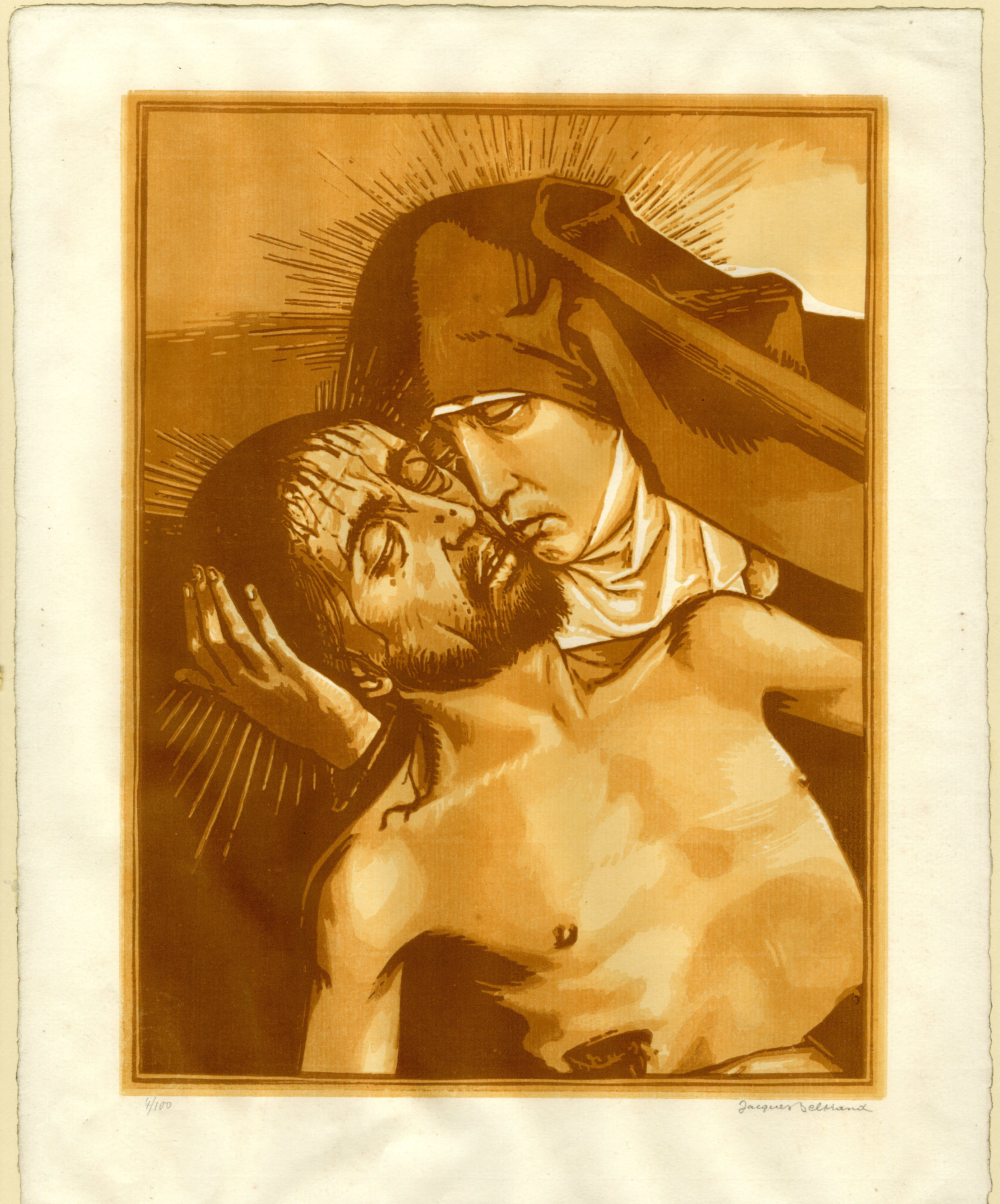 Pietà (after Rogier van der Weyden) (circa 1925)