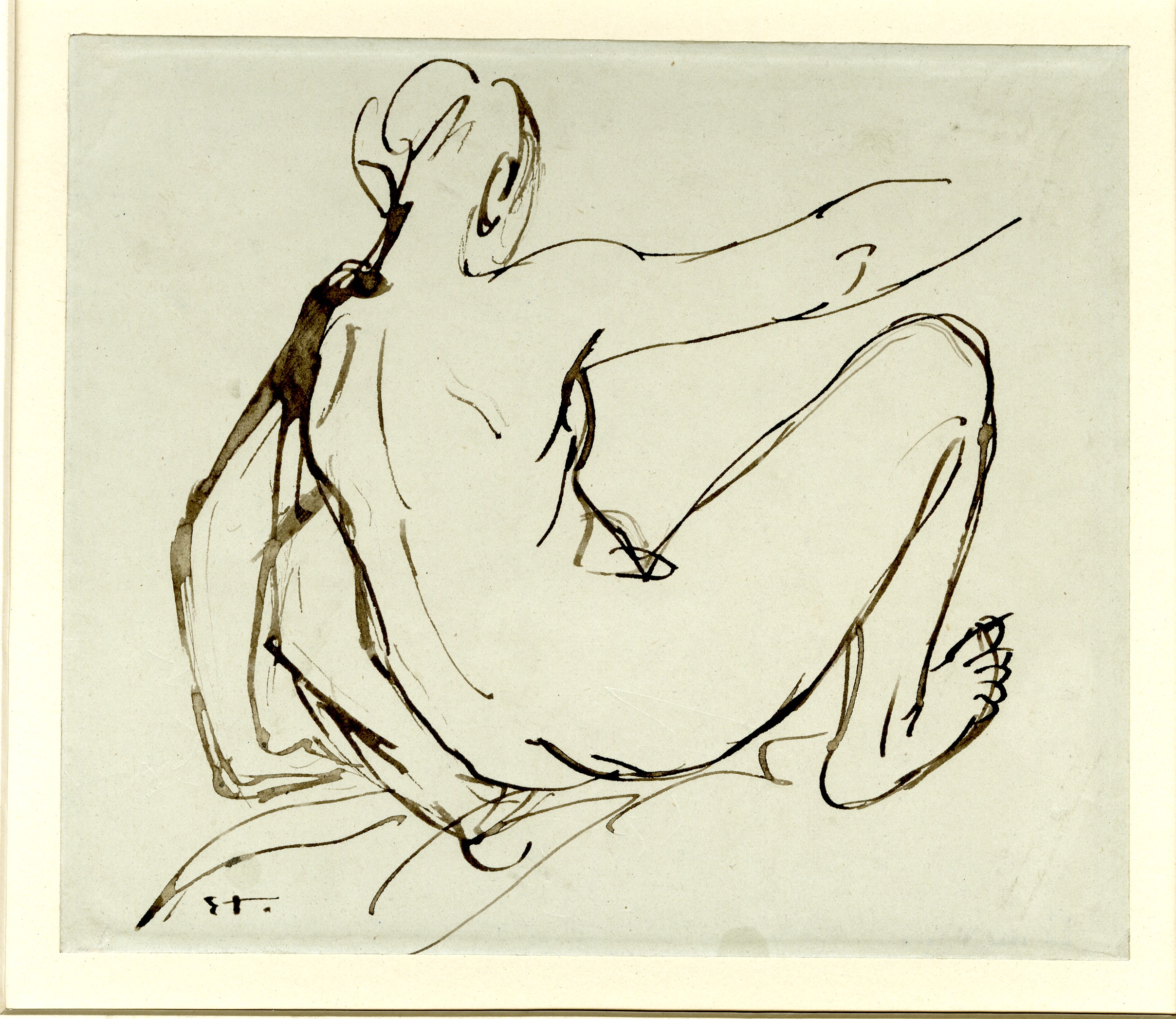 Nude Study (1874-1923)