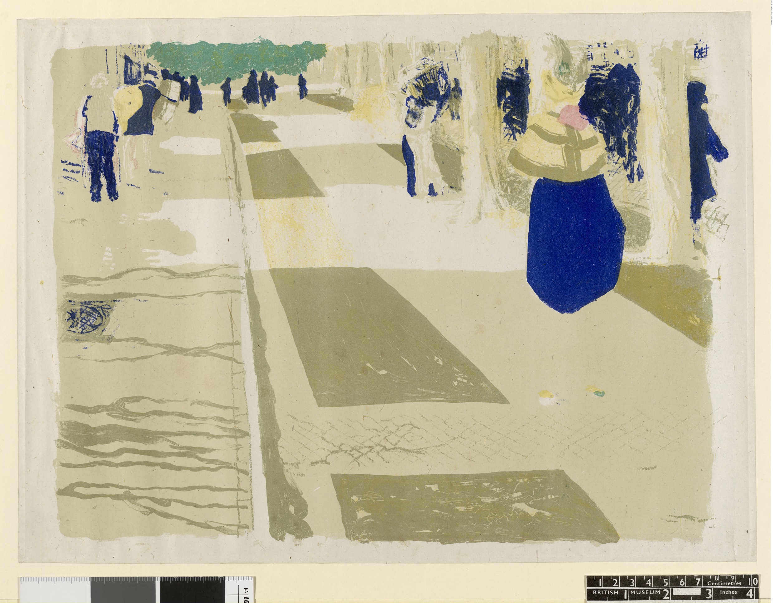 L'avenue (from the series 'Paysages et Intérieurs') (1899)