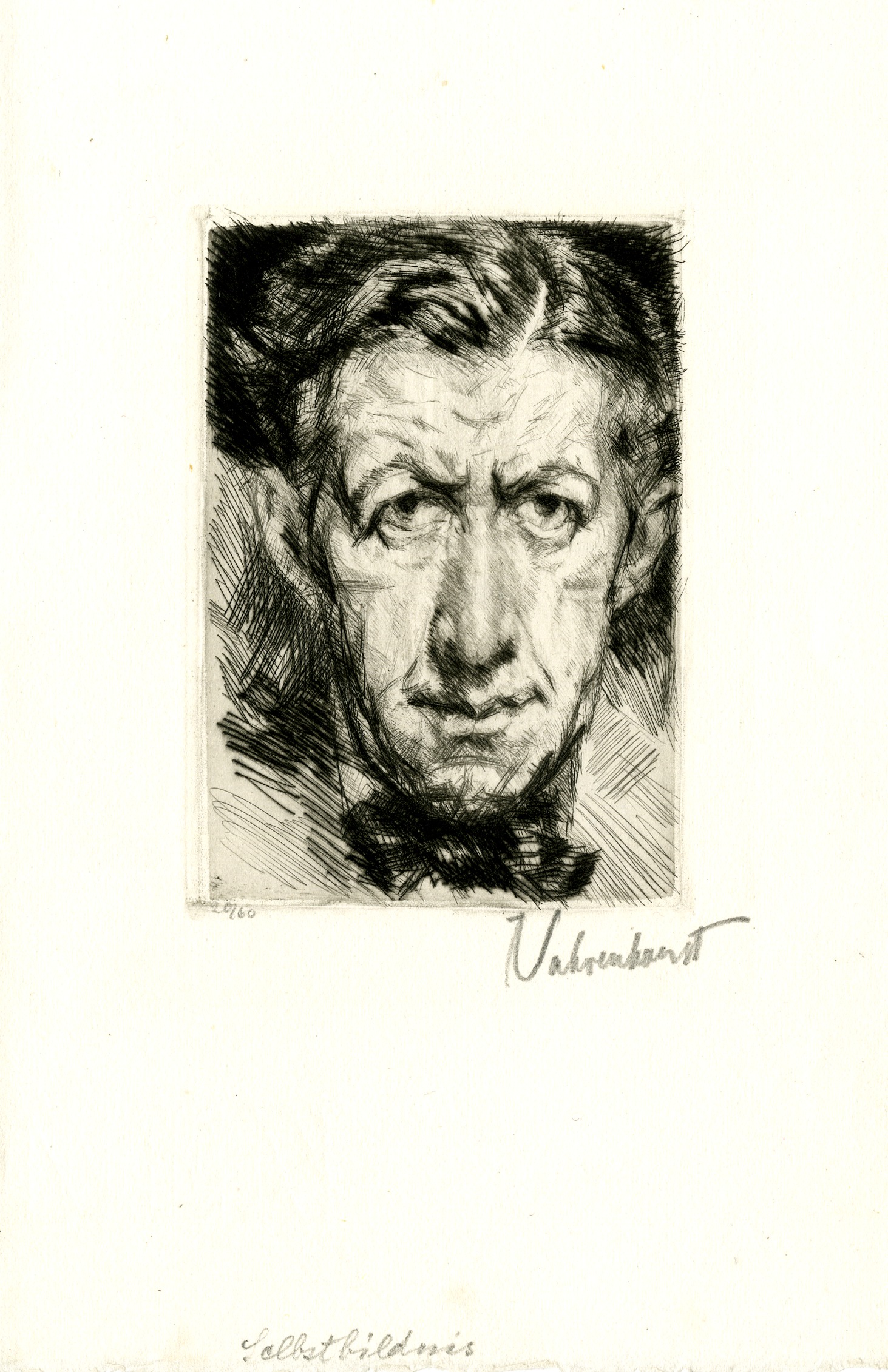 Selbstbildnis (Self Portrait) (circa 1926)