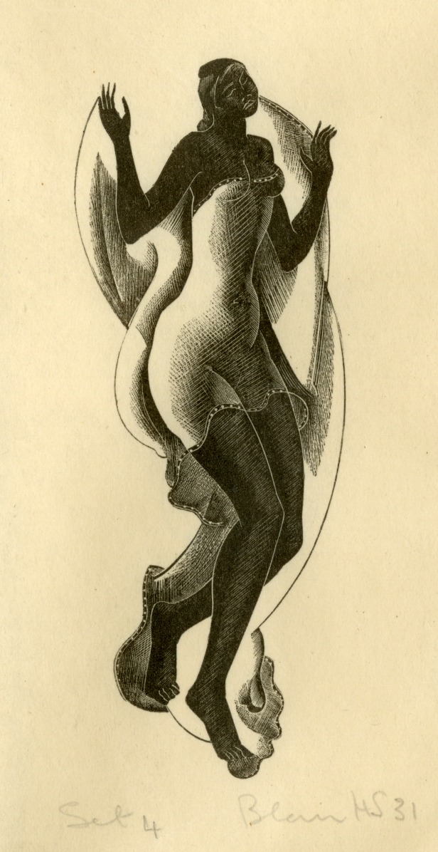Tail-piece (Illustration to John Milton's Comus, Gregynog Press) (1931)