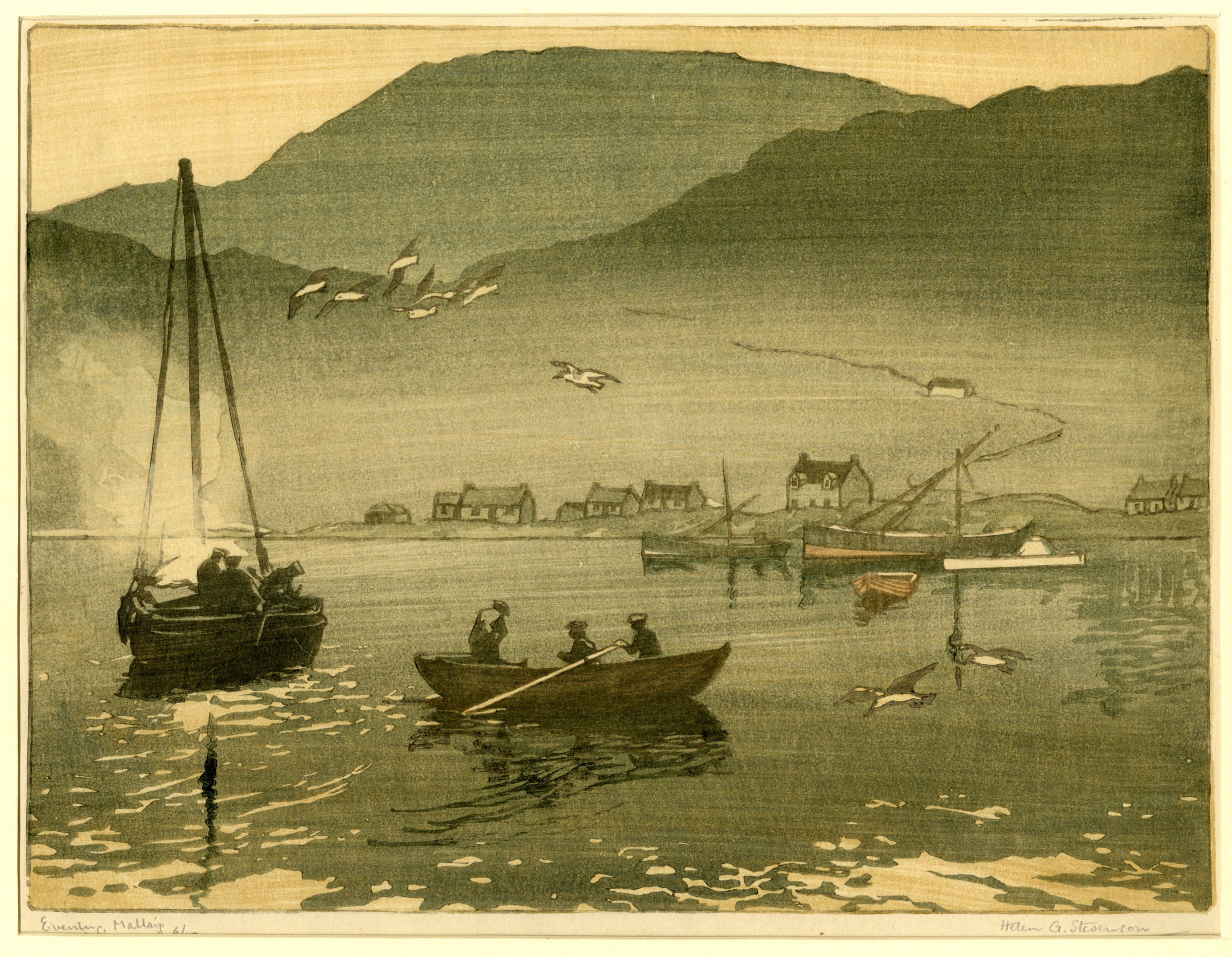 Evening, Mallaig (circa 1930)