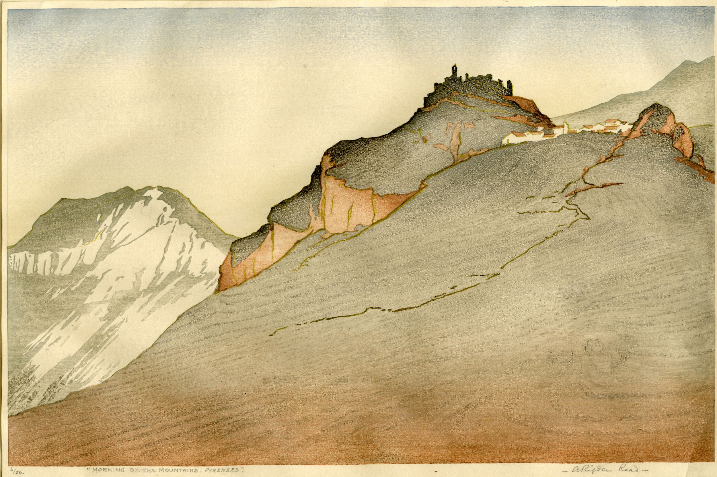 Morning on the mountains, Pyrenees (1930)