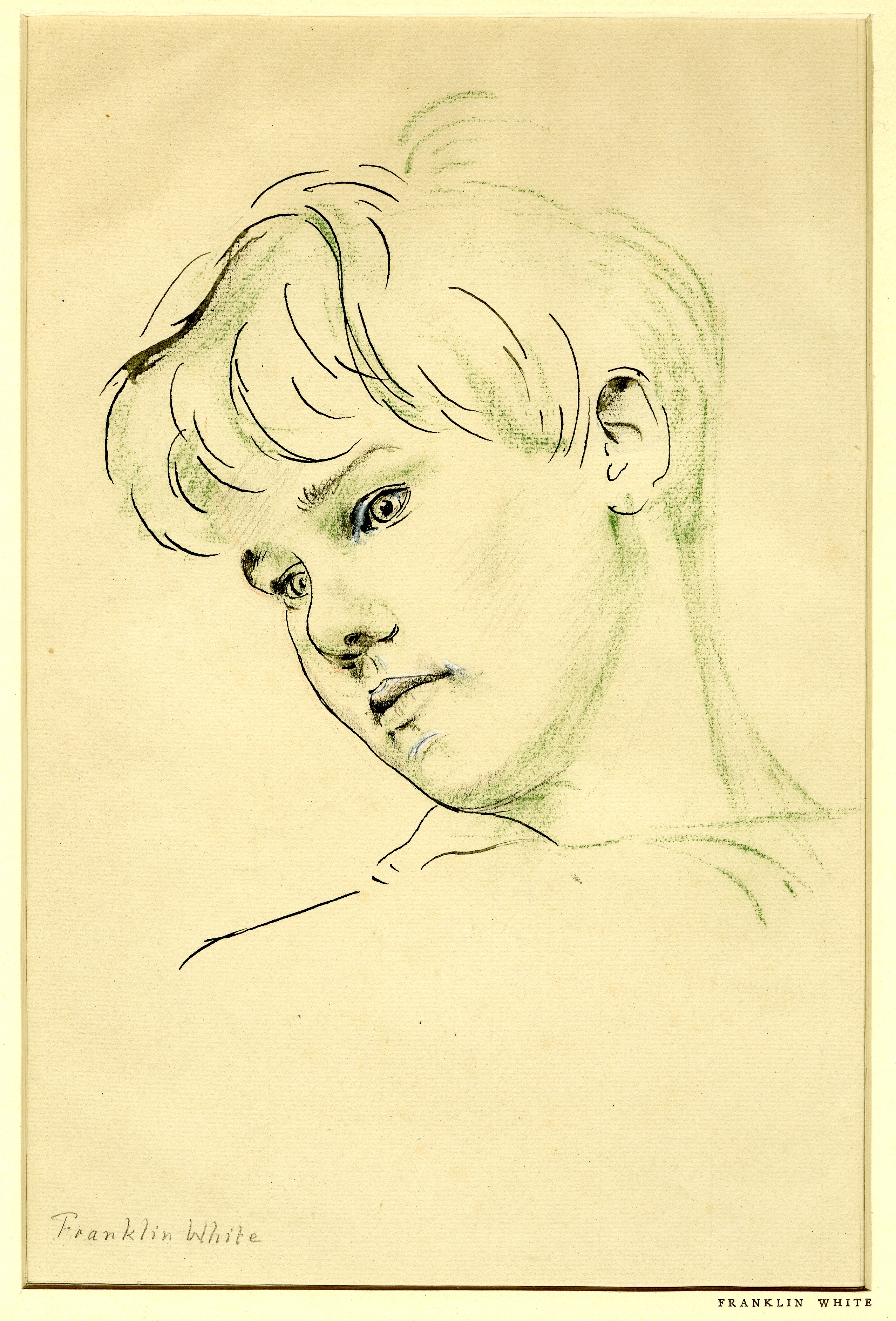 Peter White, the artist's son (1920-25)