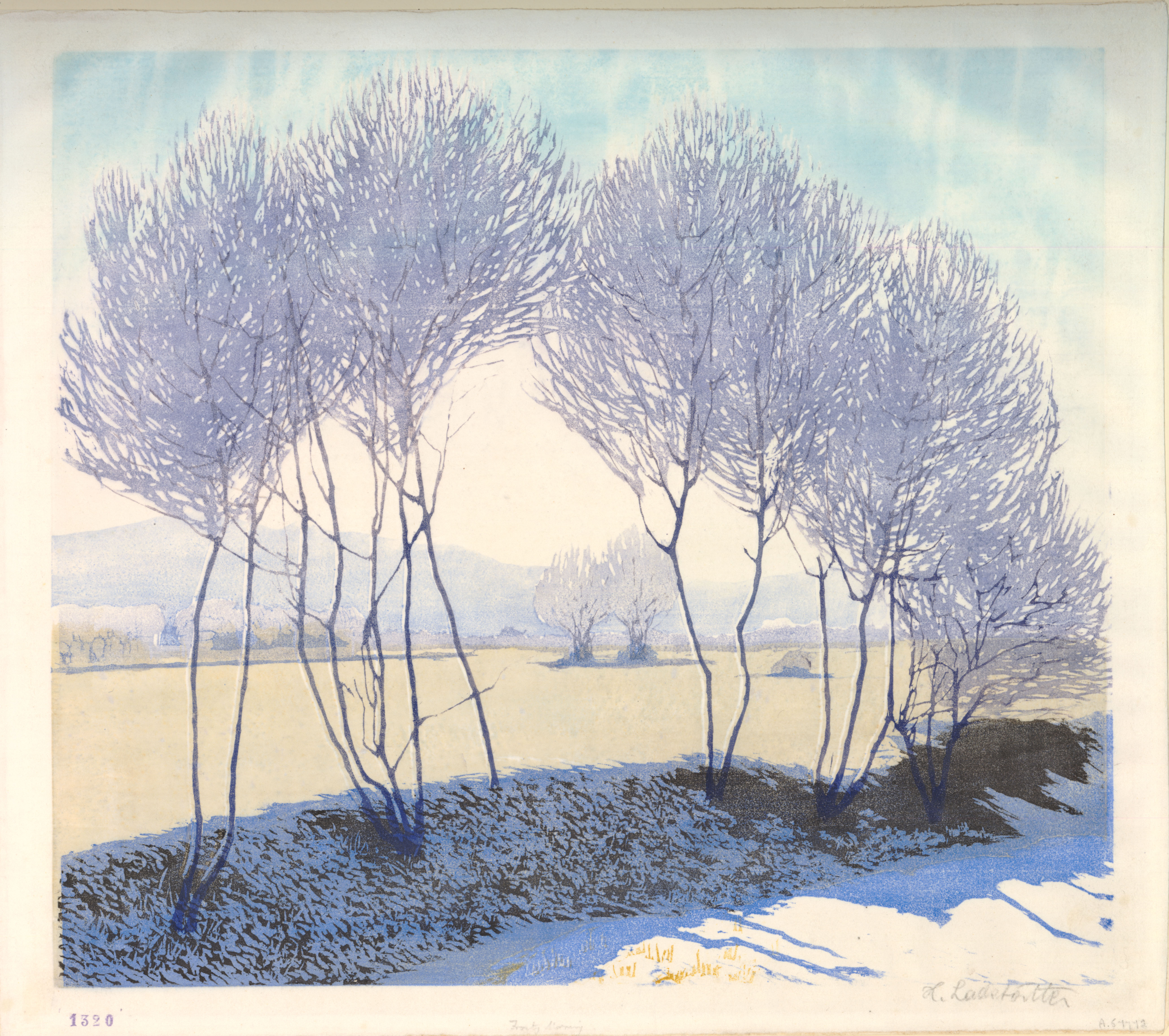 Frosty morning (circa 1939)