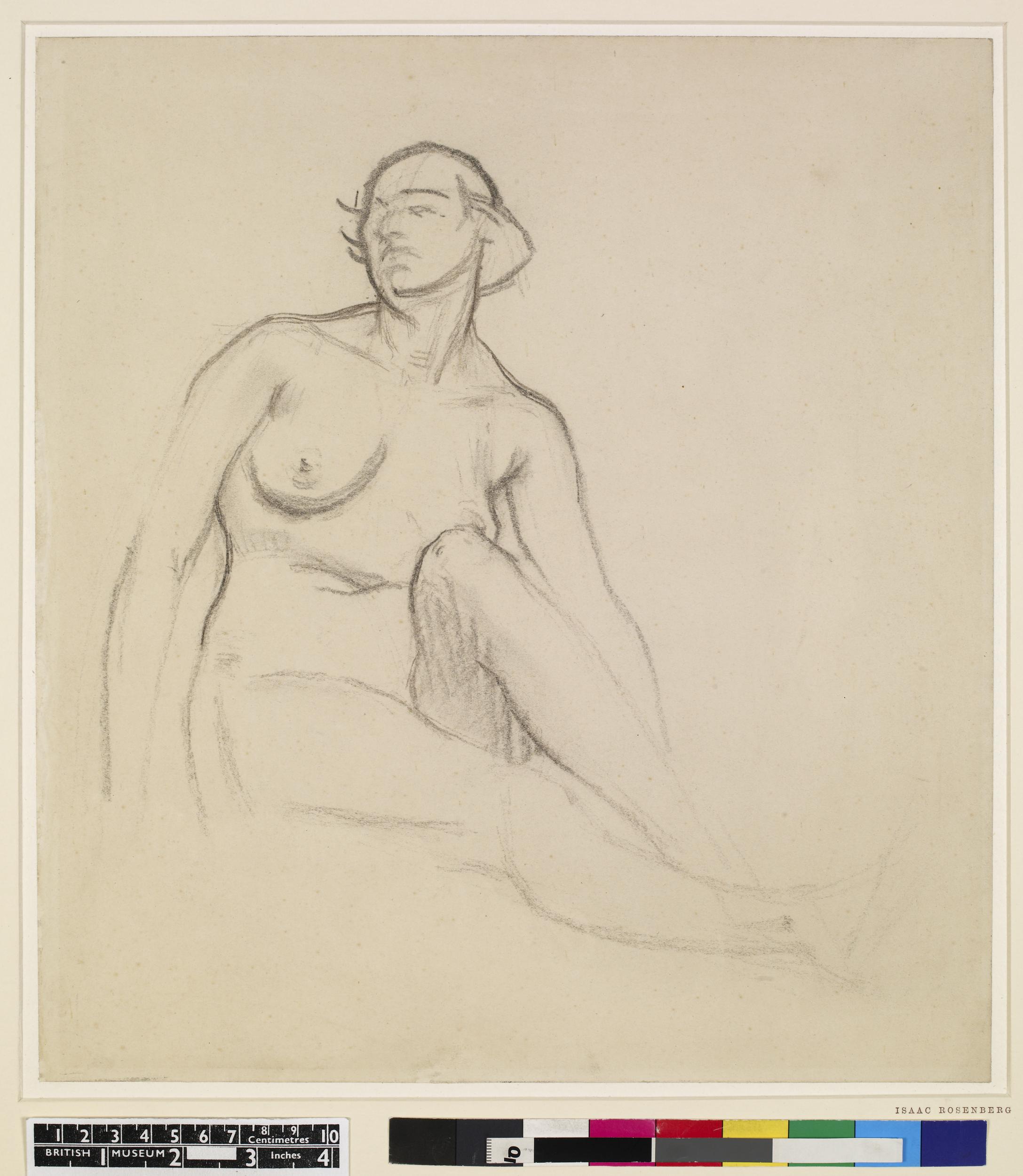 Study of a nude woman (1915)