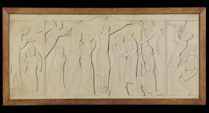 The Crucifixion (Design for carved altarpiece) (1926)