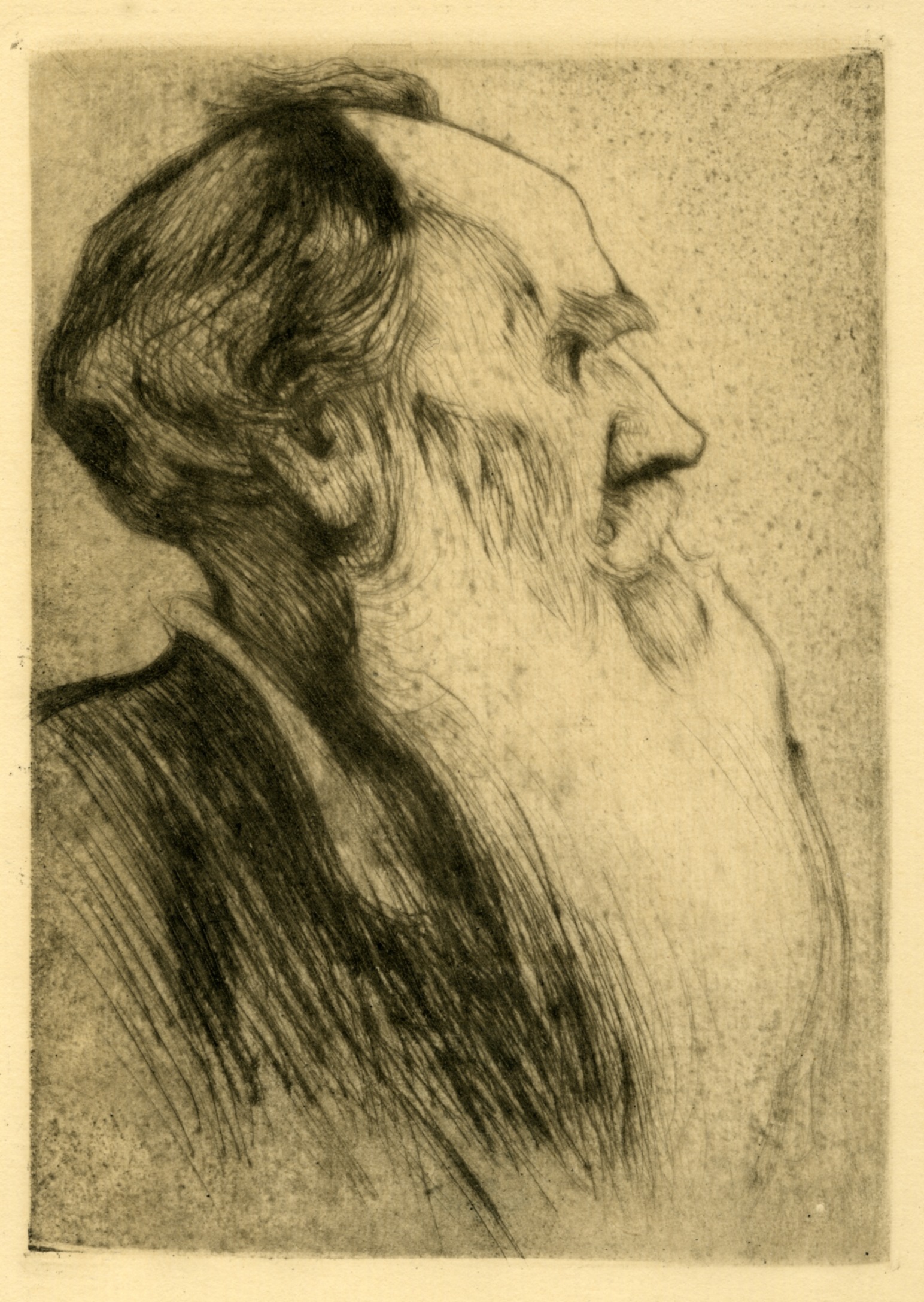 Portrait of Leo Tolstoy (1900)