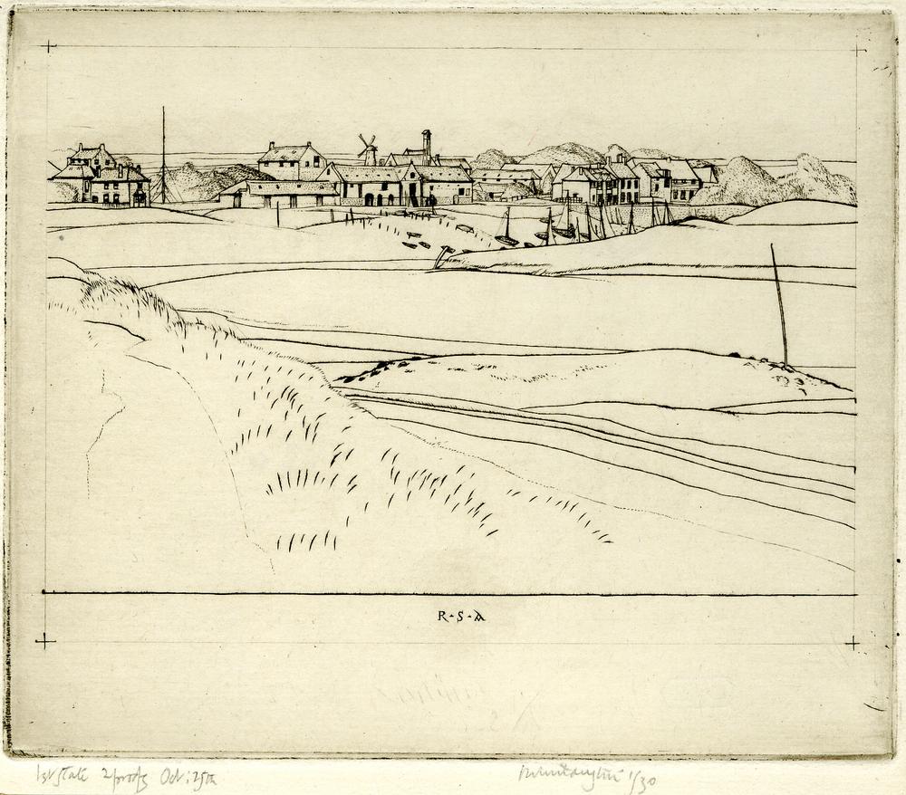 Burnham Overy Staithe (first state) (1930)