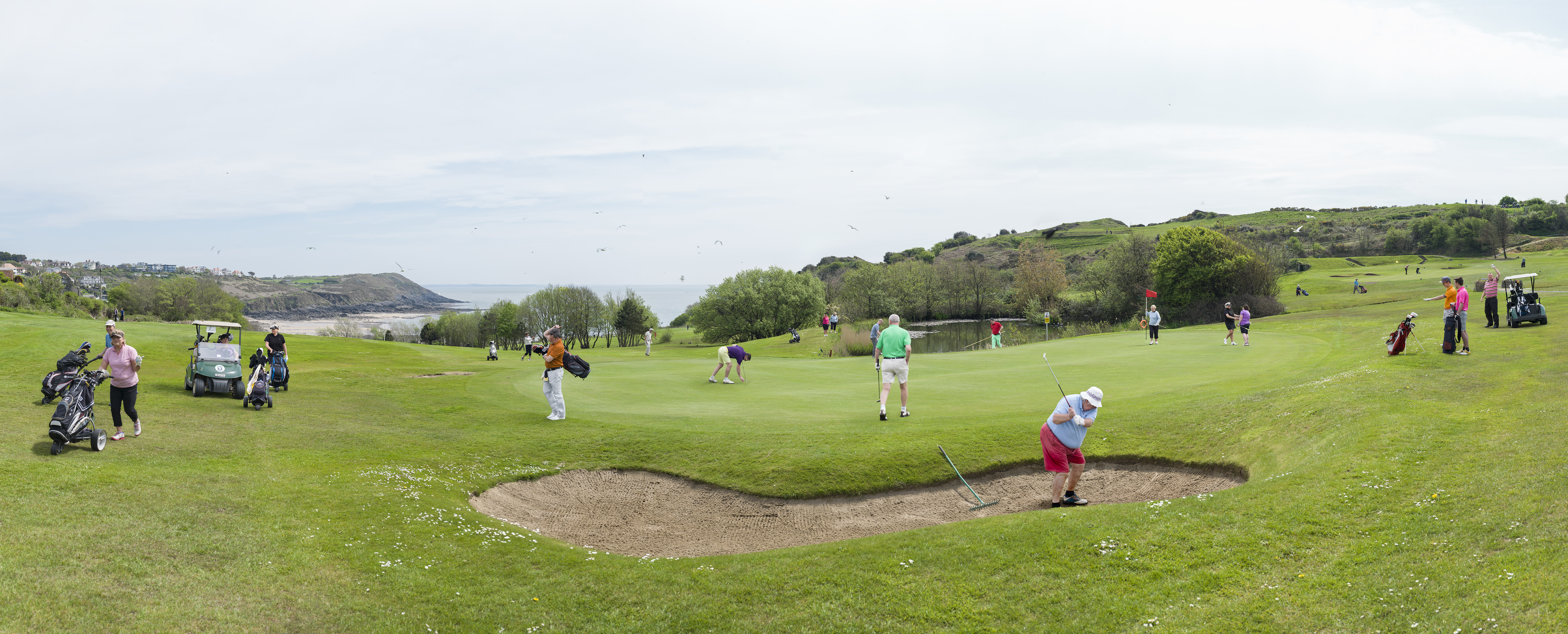 Langland Bay Golf Club (from the series Pleasure Park) (2016)