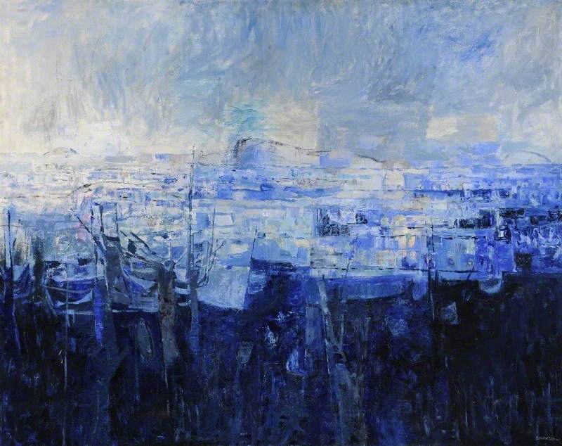 Blue Landscape (circa 1958)