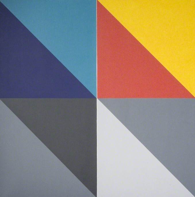 Square Painting No. 1 (diptych) (1982)