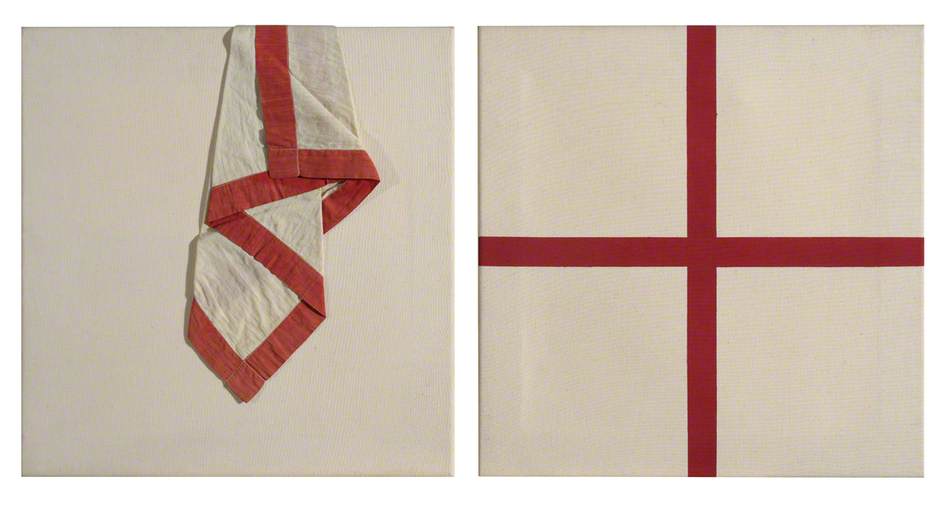 Flag (diptych) (circa 1974)