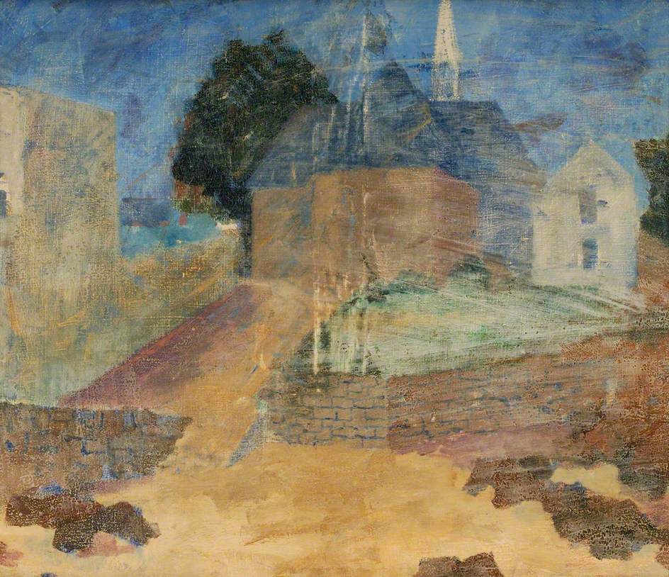 Breton Village (verso) (1938)
