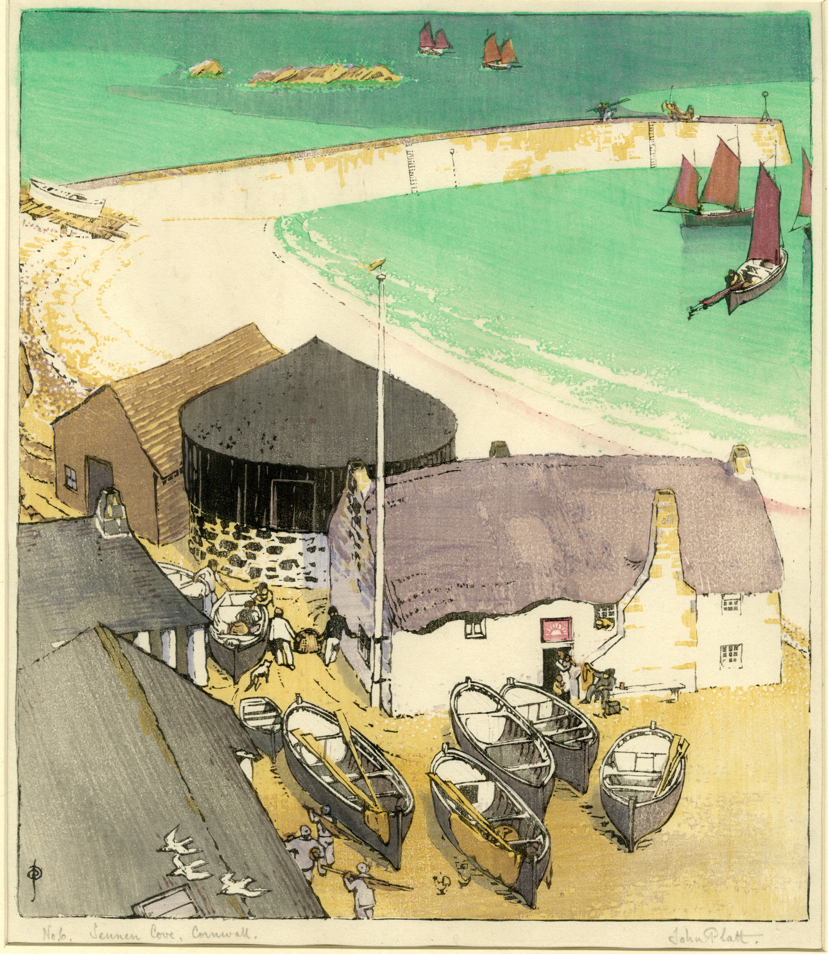 The Jetty, Sennen Cove (1922)