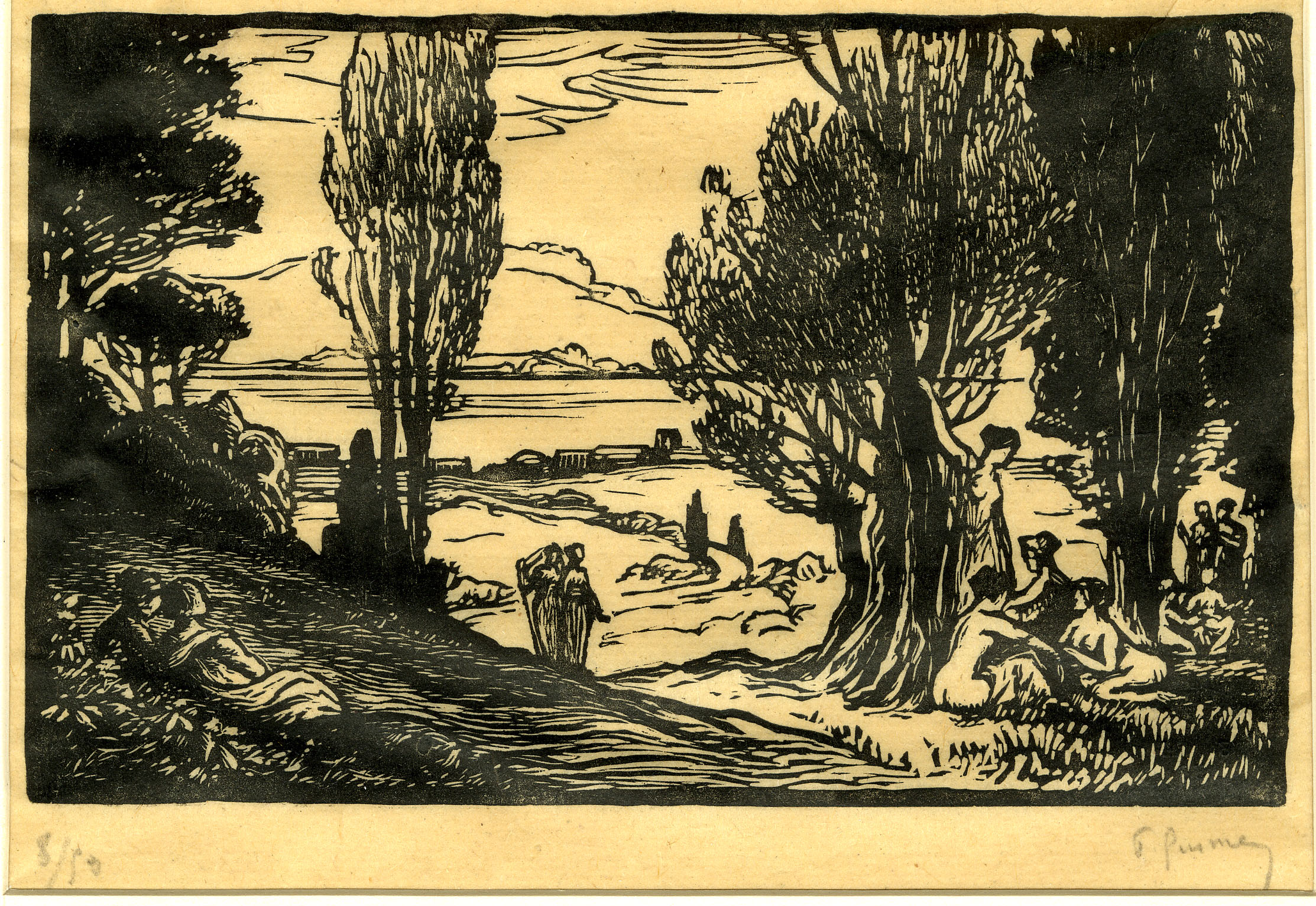 Pastoral landscape (1922)