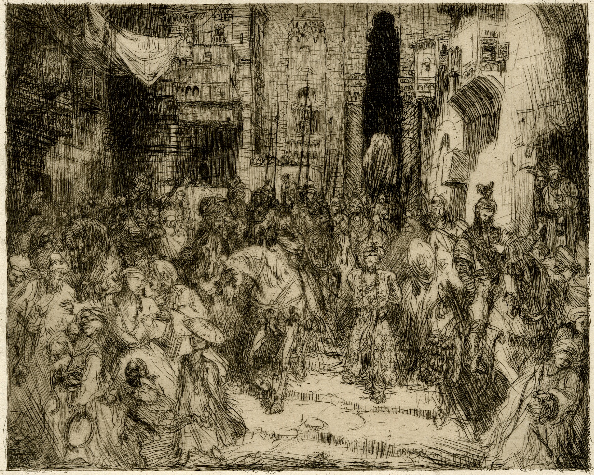 Aladdin (King of Jerusalem in Tasso's epic poem Gerusalemme Liberata) (1893)