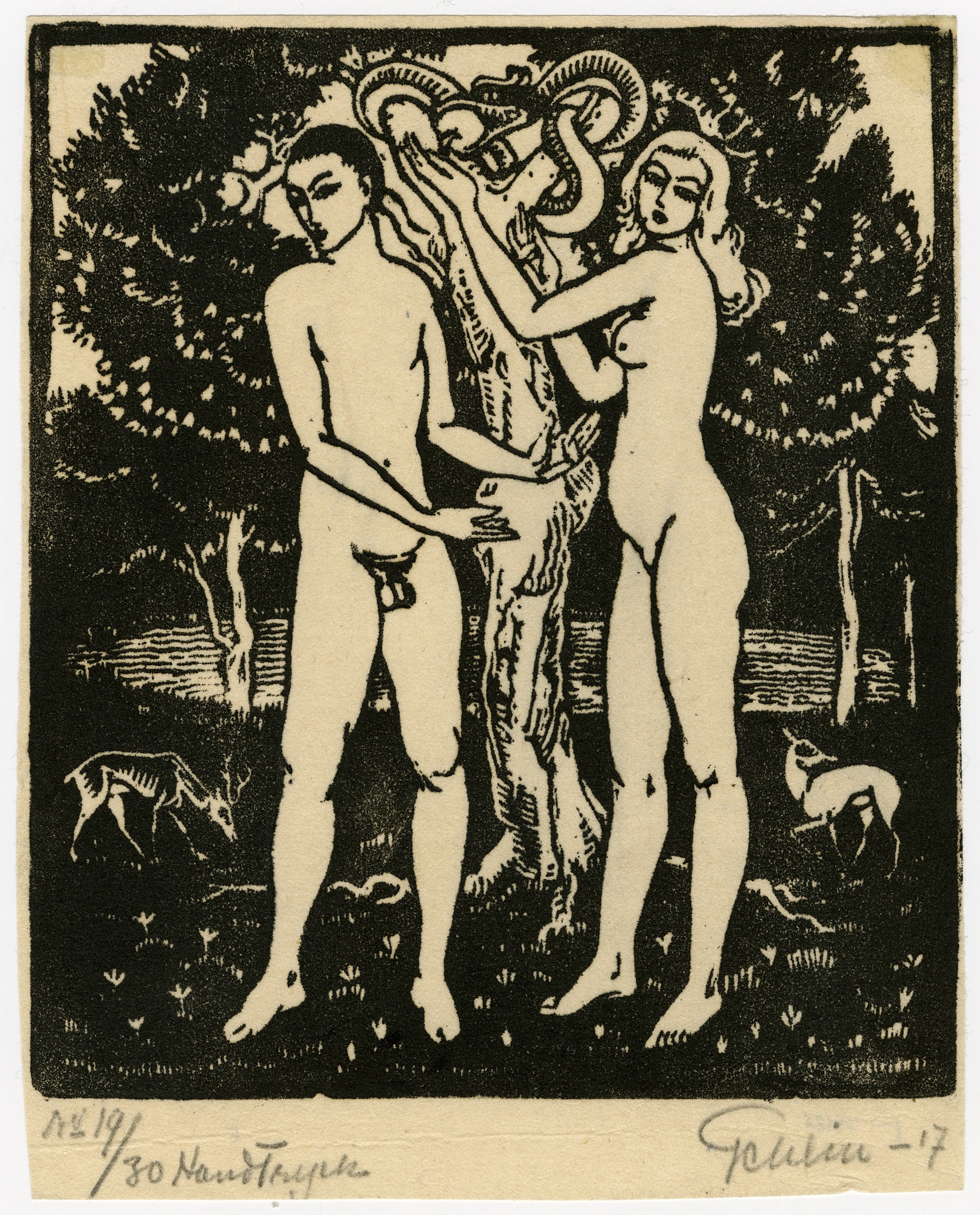 Adam and Eve (1917)