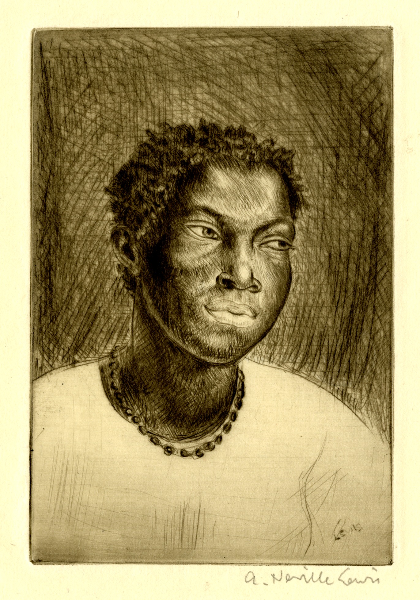 Head of a Young Black Man (1920)