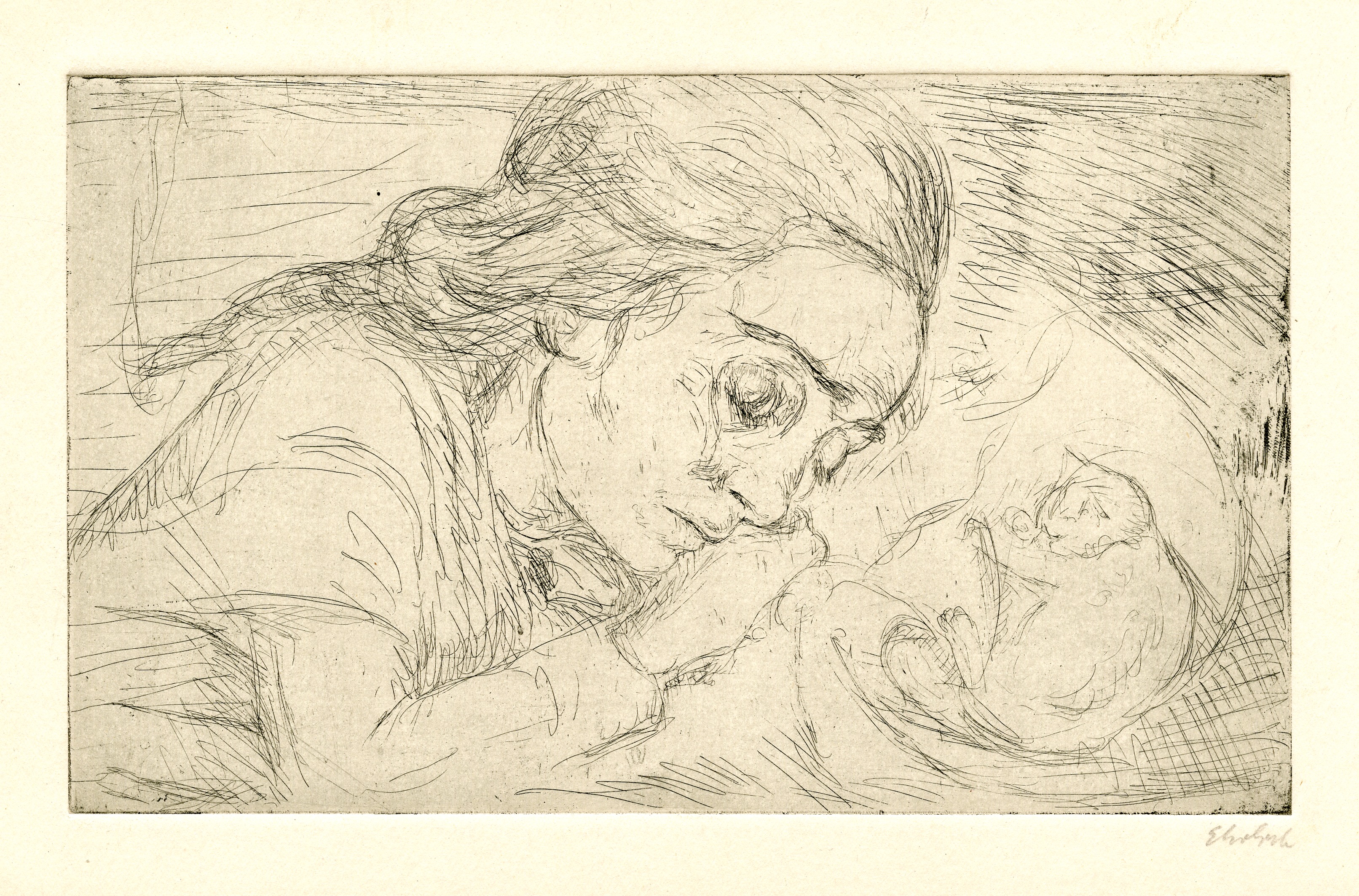 Schlafende (Sleeping Woman) (circa 1927)