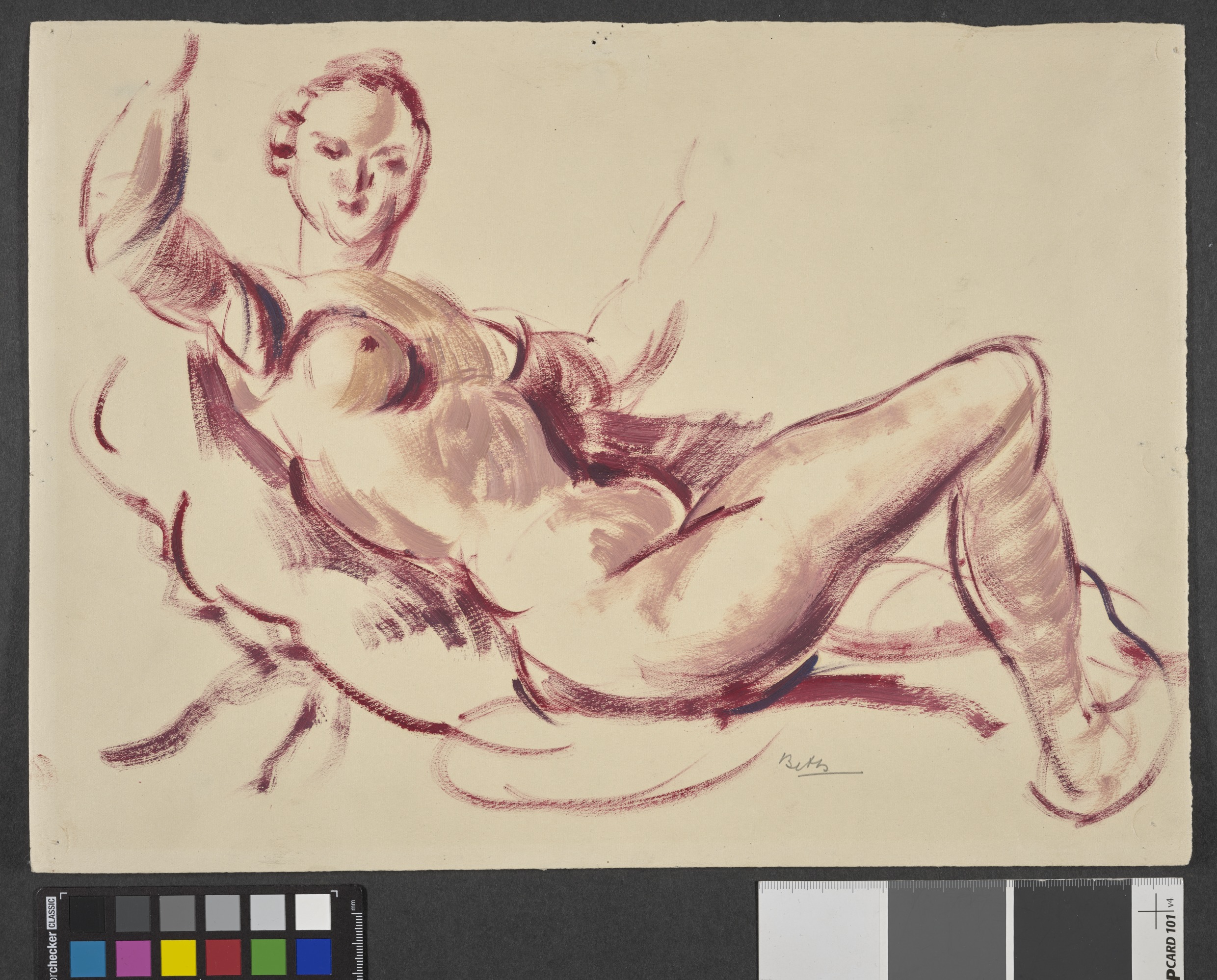 Nude woman reclining (1917-1927)