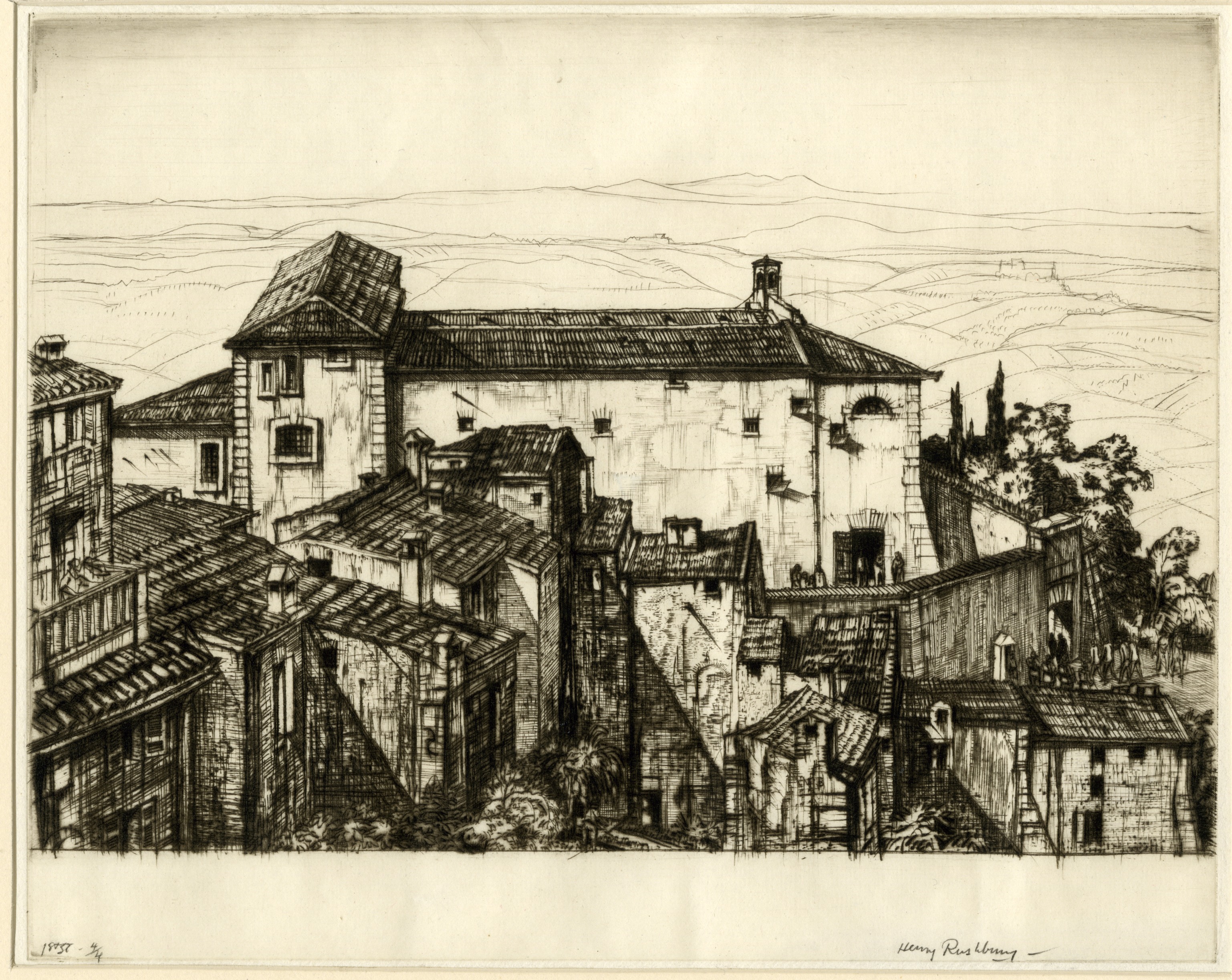 Carceri, San Gimignano (1925)