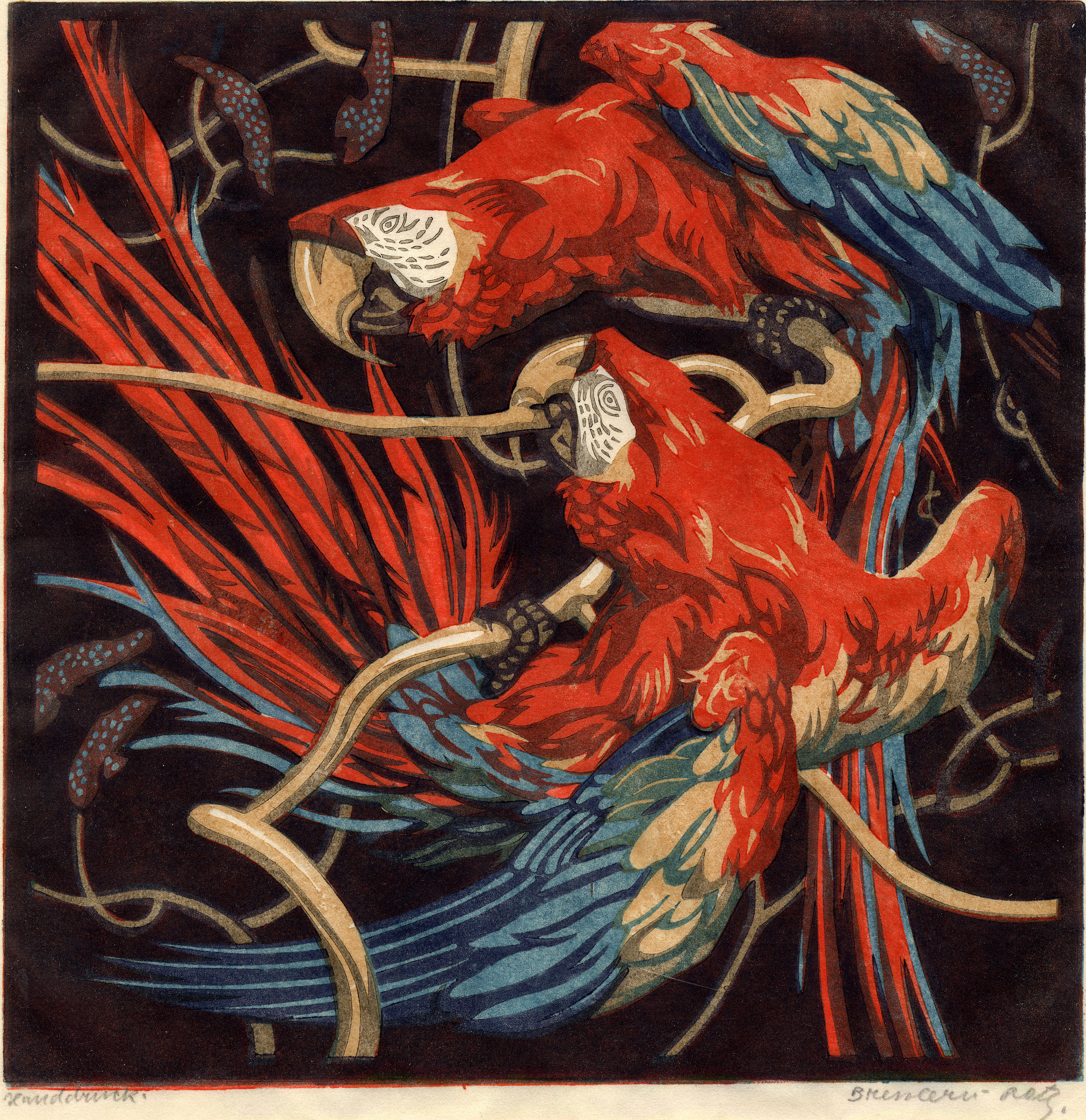 Red Parrots (1930)