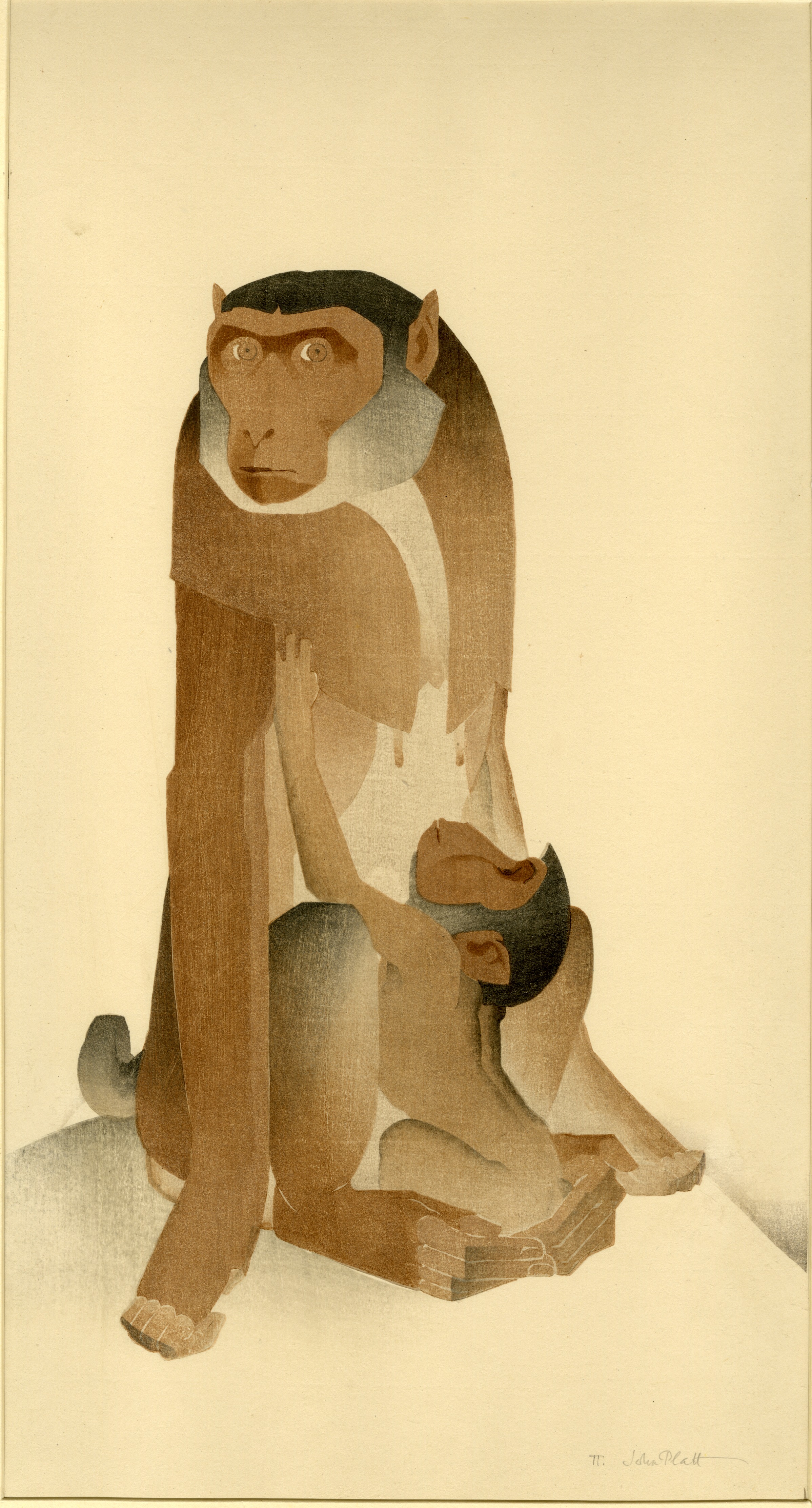 Two monkeys (1935)