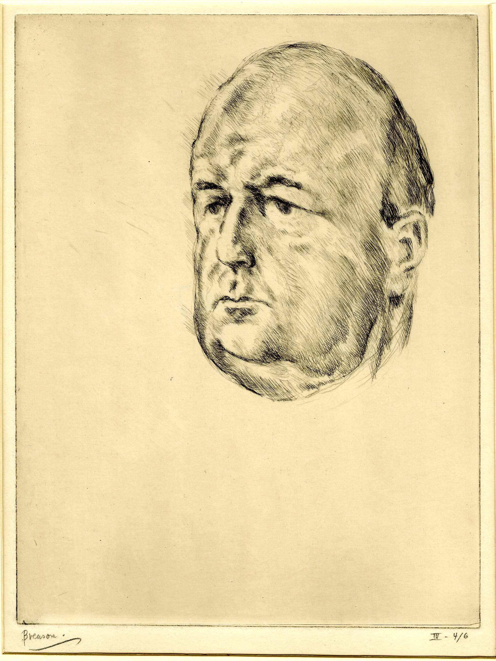 Portrait of Jean Émile Laboureur (1934)