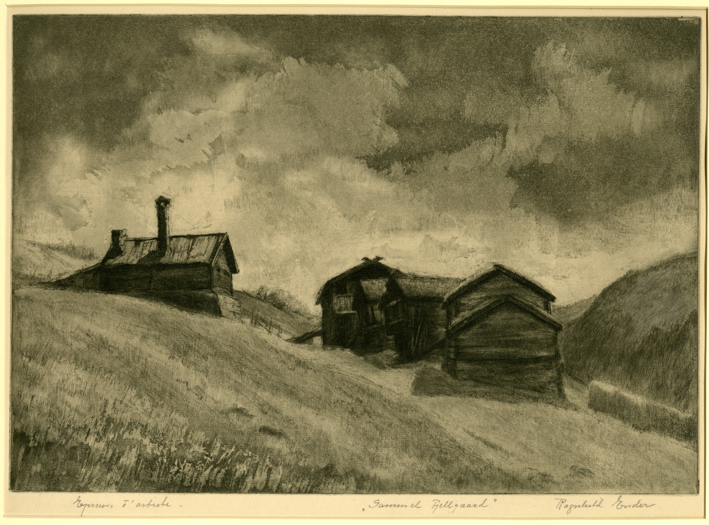 Gammel Fjellgaard (Old hill farm) (circa 1930s)