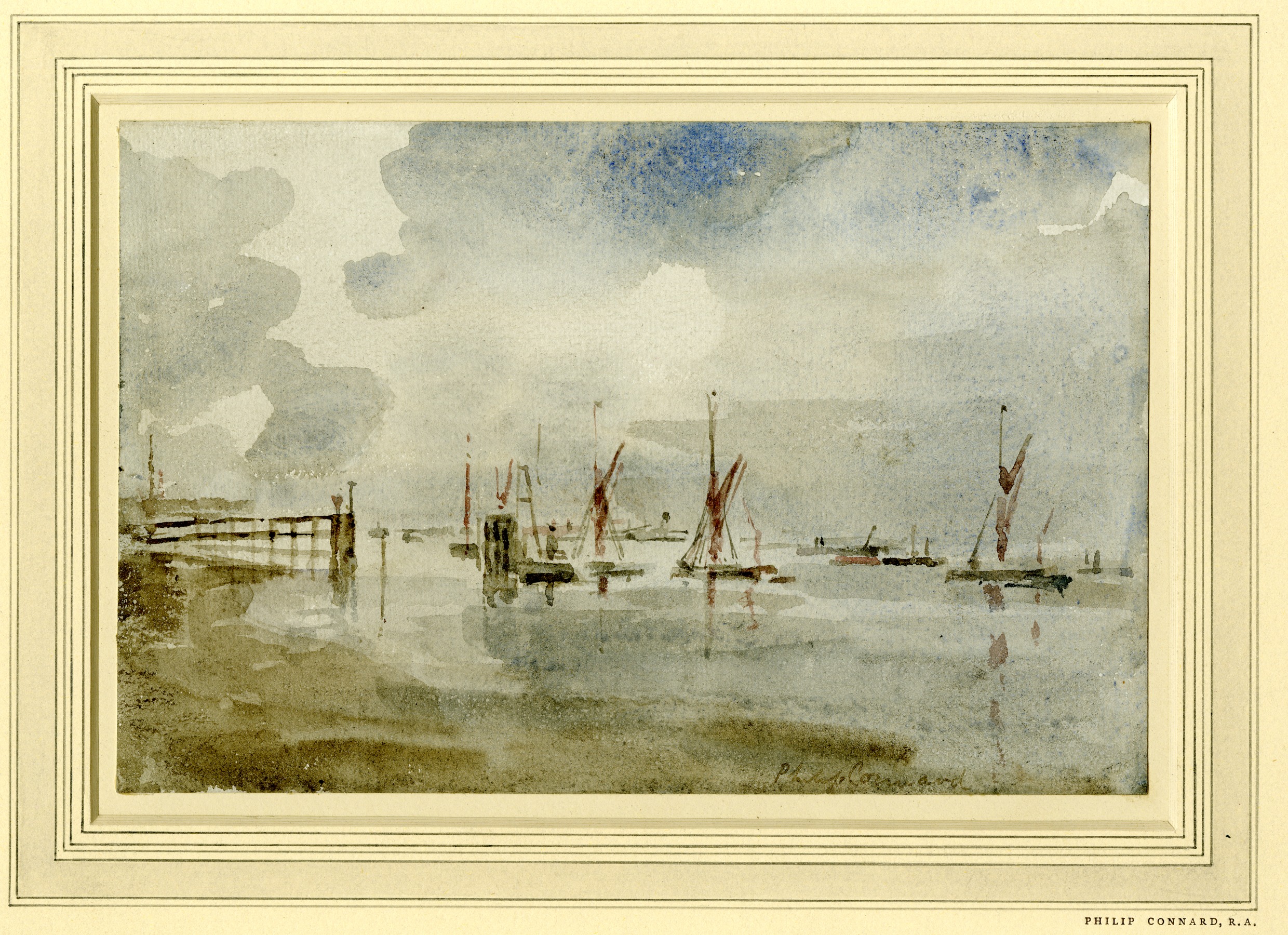 On the river at Gravesend (circa 1941)
