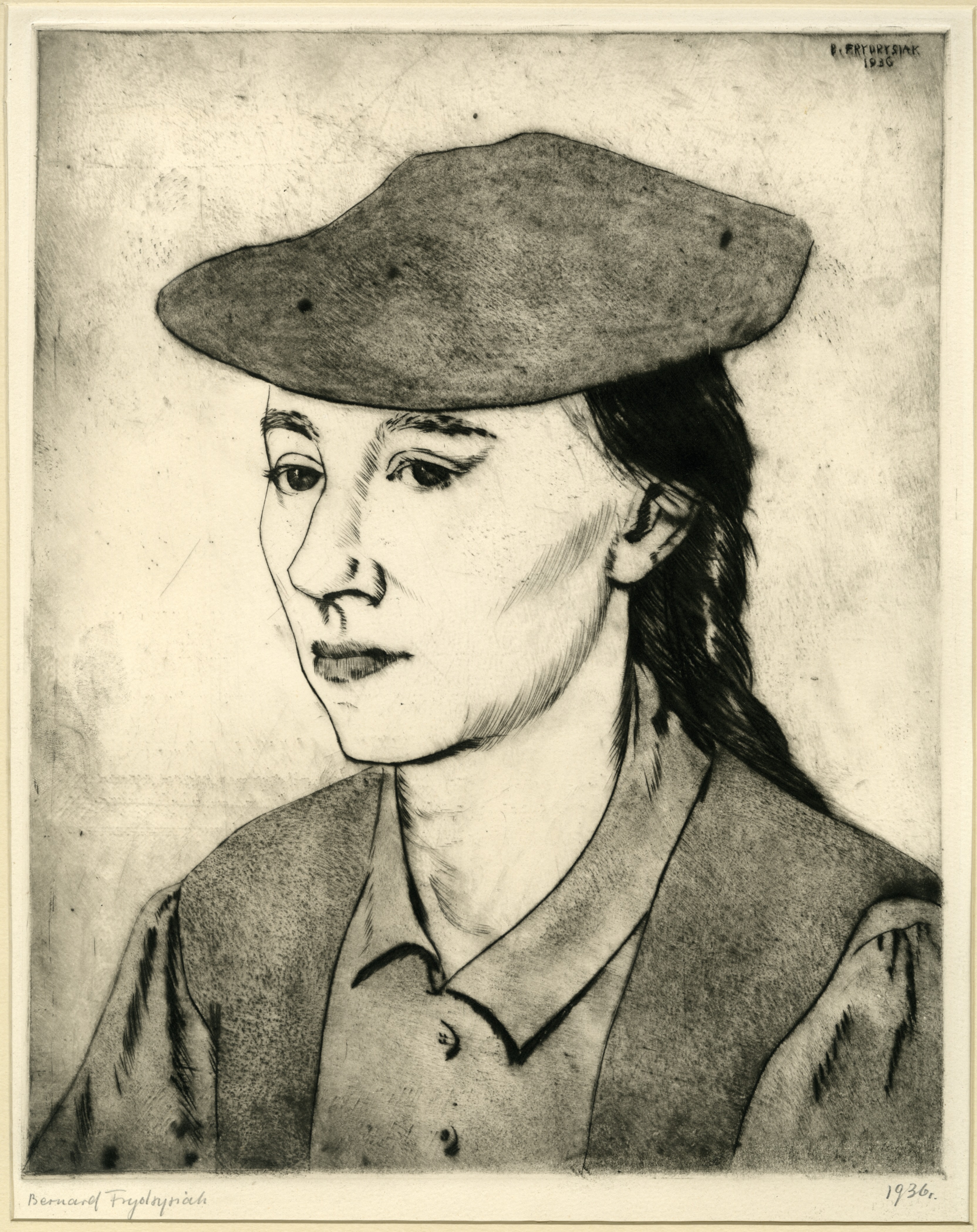 Portrait of the artist's sister (1936)