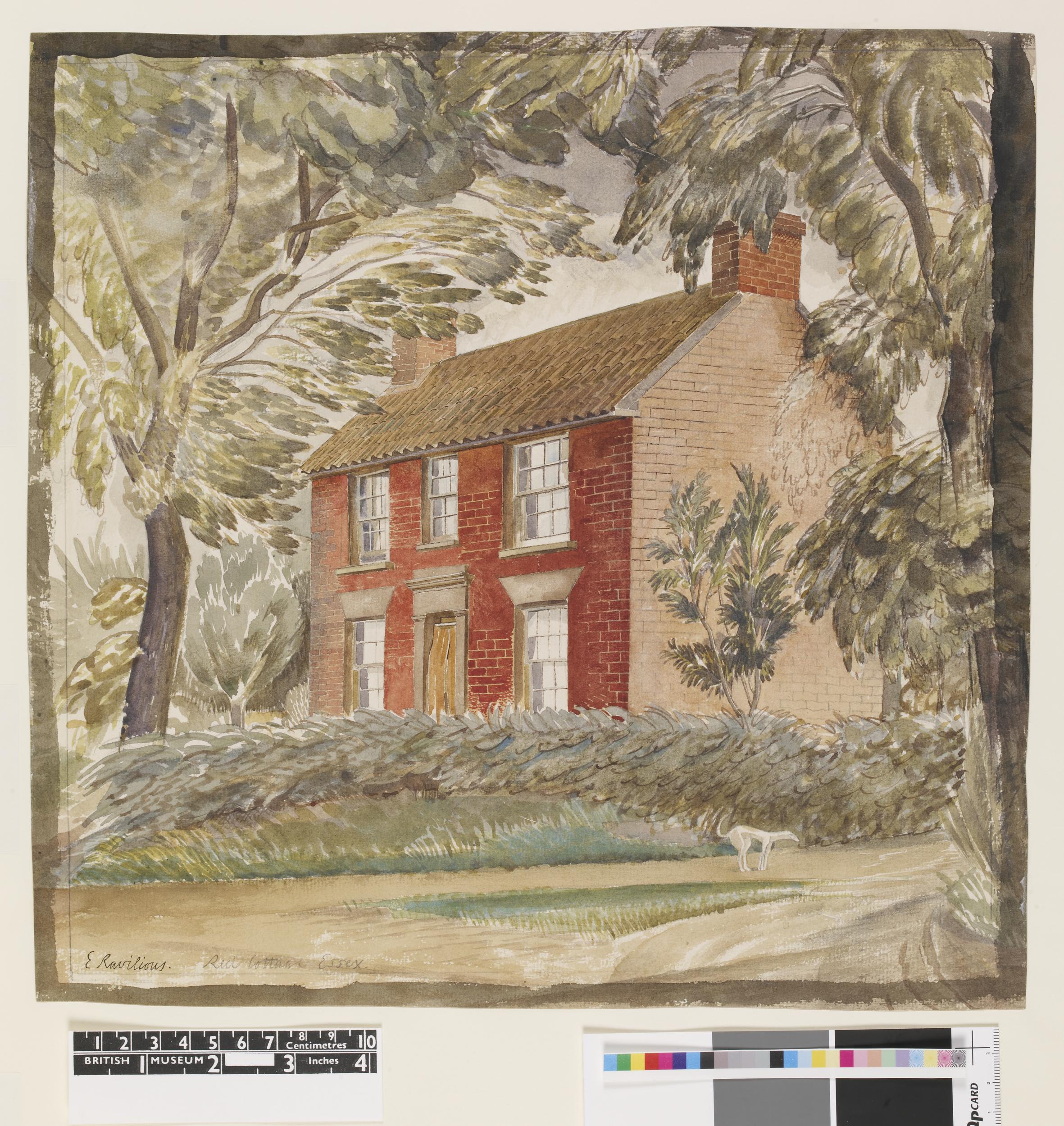 Red Cottage (or Brick House), Great Bardfield, Essex (1927)