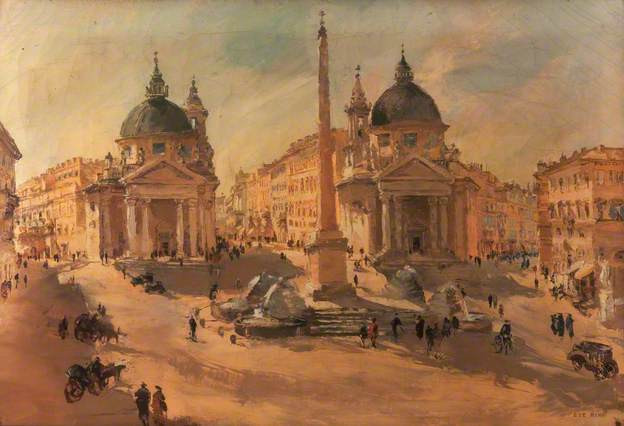 Piazza del Popolo, Rome (1920-1945)