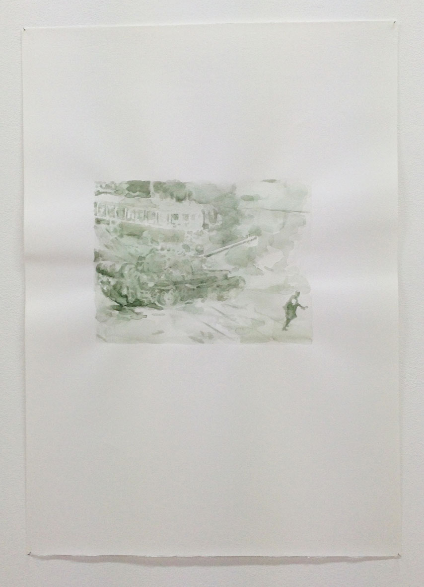 Untitled (Prague Tank) (from the series 1968 and Other Myths) (2010)