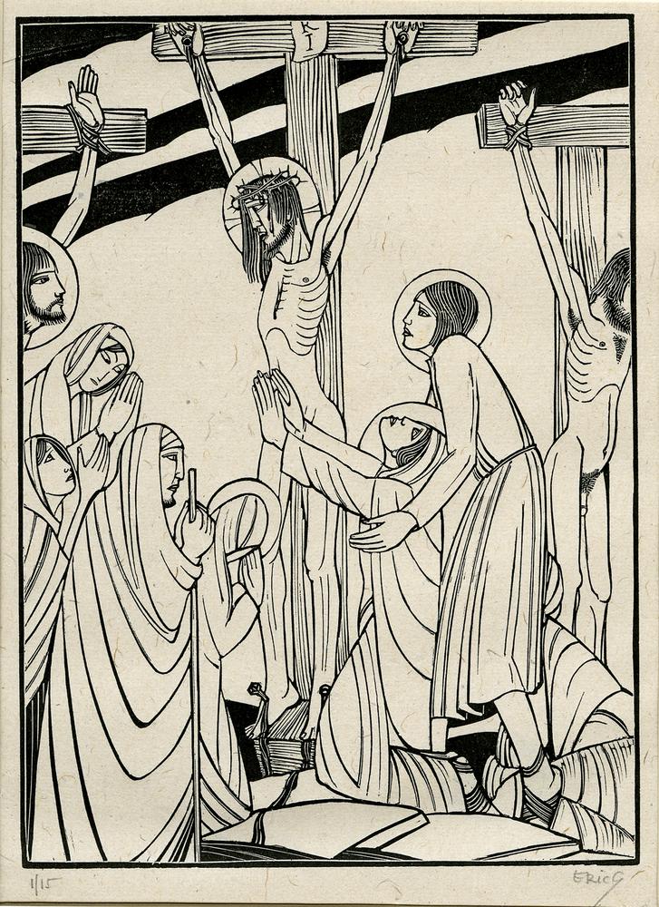 The Crucifixion (Illustration for Passio Domini Nostri Jesu Christi) (1926)