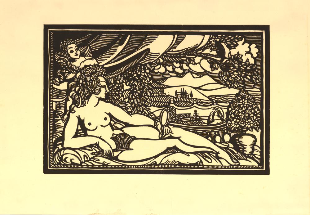 Venere e Amore (Venus and Cupid) (1924)