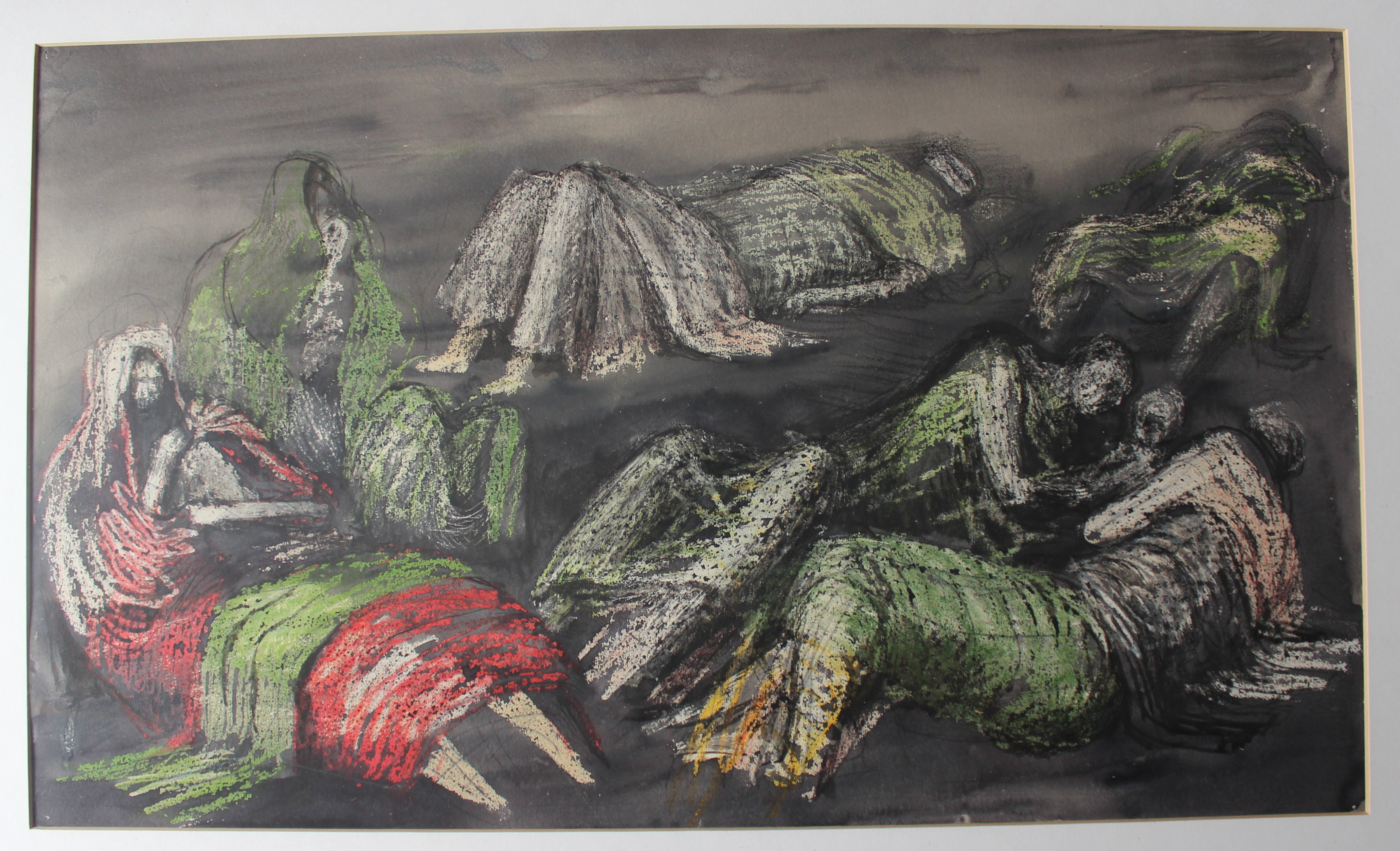 Reclining Figures in Shelter (1940)