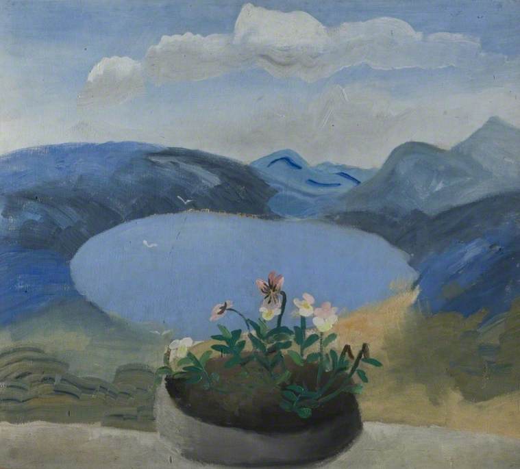 Violas in a Window (1920)