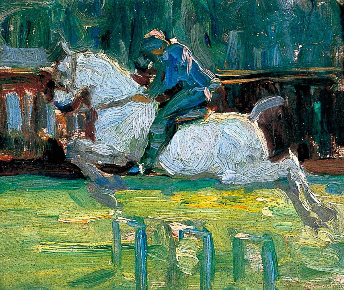Taking the Fence (before 1926)