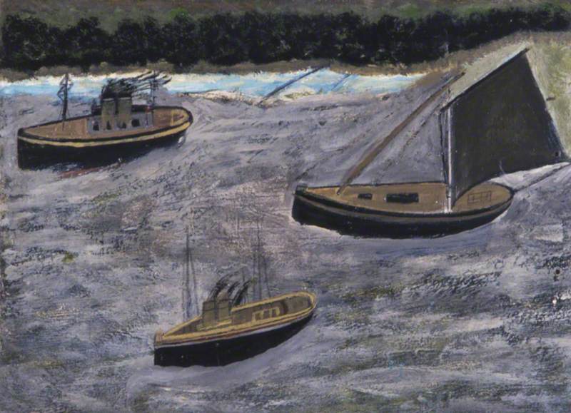 Three Boats off the Shore (1875-1942)